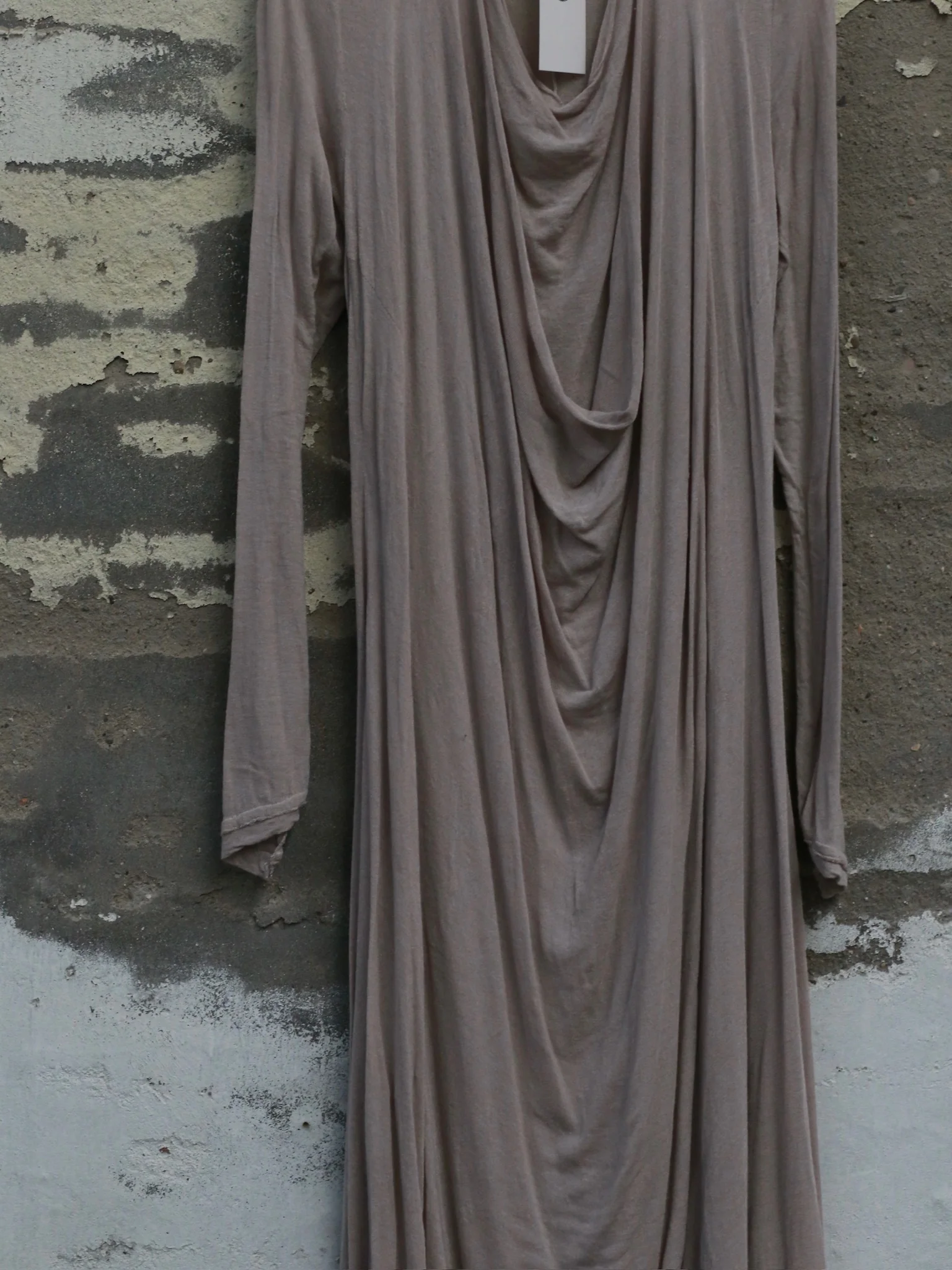 Marc Le Bihan Fall/Winter 2025 Collection: Long-sleeved Dresses 2833 & 2832 (France) MLB-2832-25AW-BEIGE - Image 5