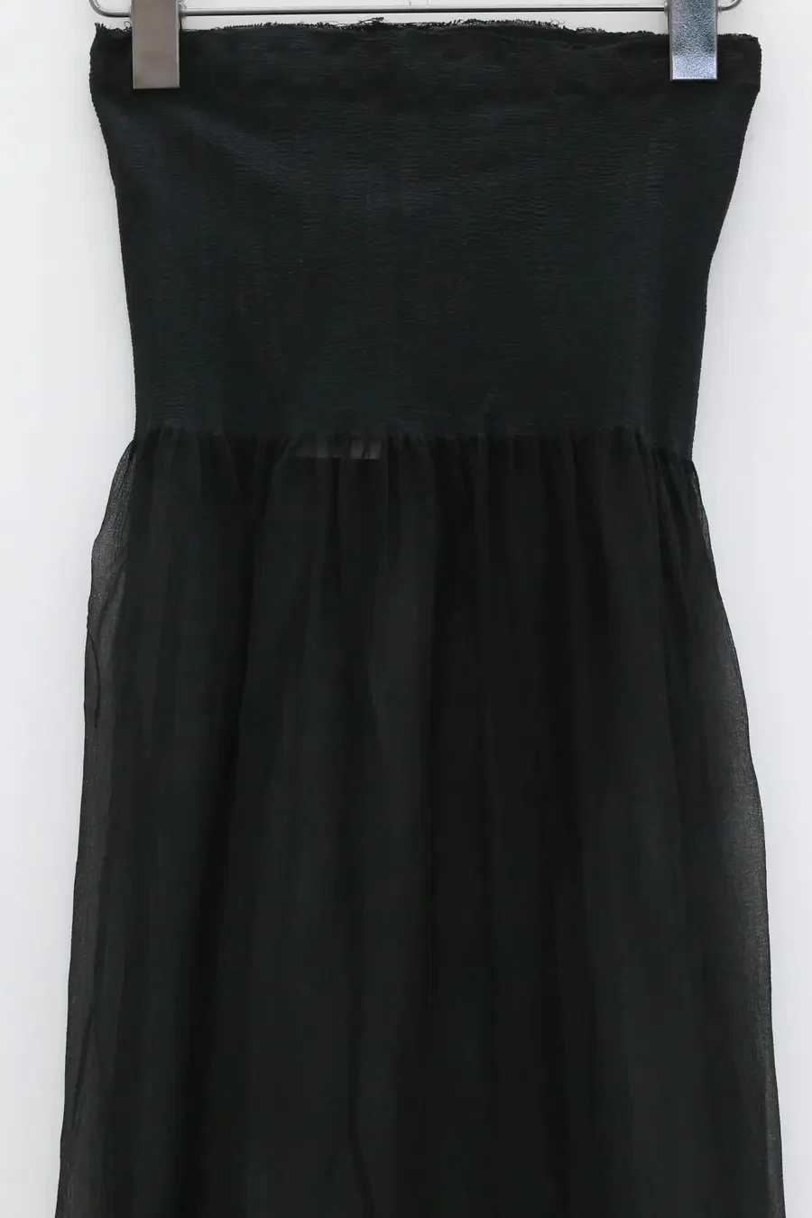 Marc le bihan gown tube top dress 21940-E21 BLACK - Image 8