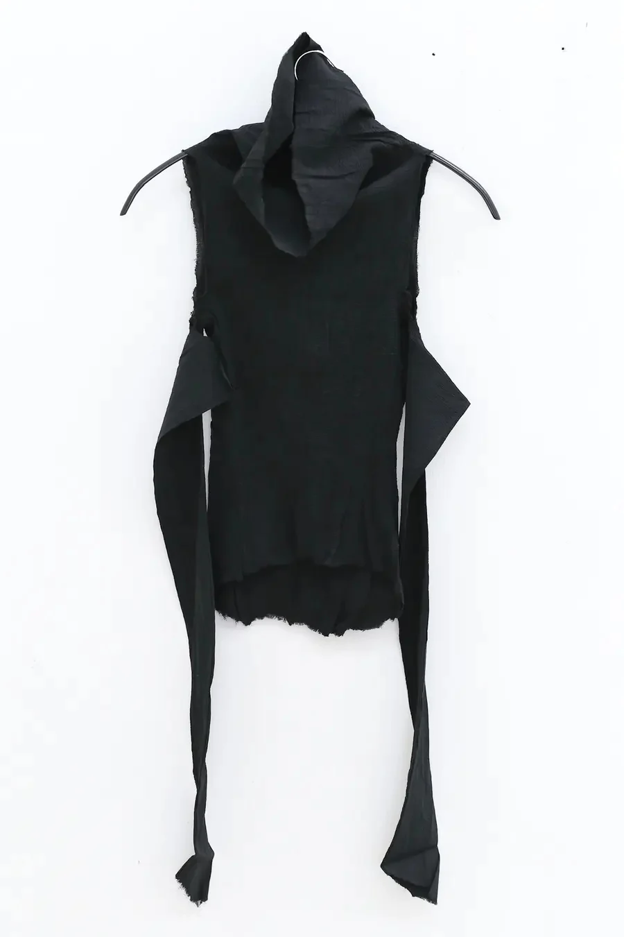 marc le bihan off shoulder turtleneck top 26952 E23 black - Image 6