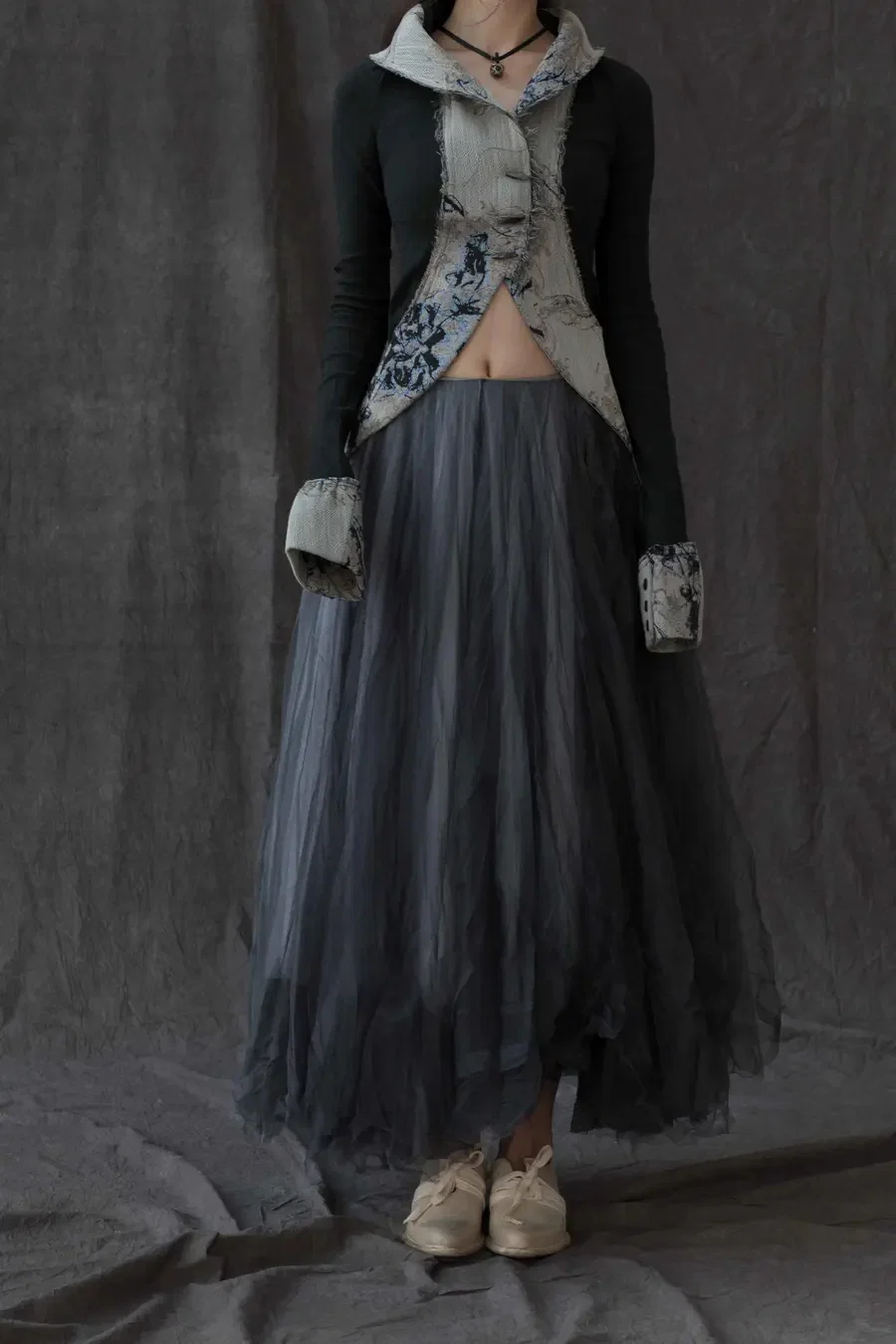 MARC LE BIHAN (patterned stretch jacket) 22907 - Image 2