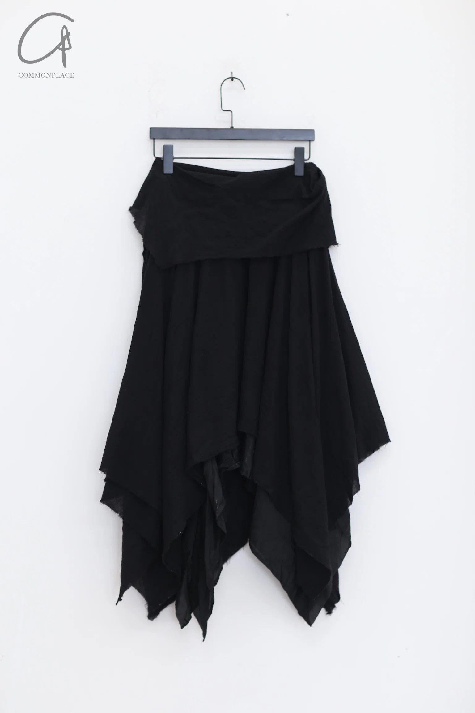 marc le bihan pleated wool skirt 2585 black - Image 2