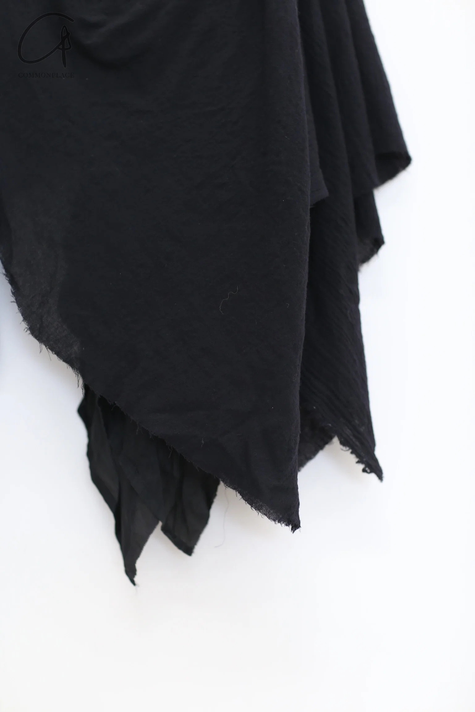 marc le bihan pleated wool skirt 2585 black - Image 4