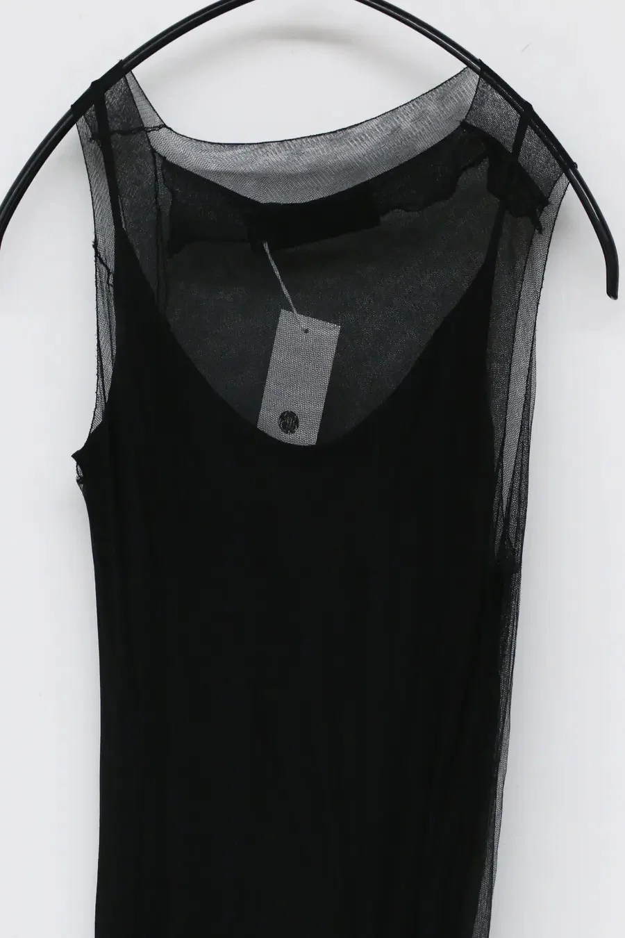 Marc le bihan silk dress (two-piece suit) 21008-E21 BLACK - Image 2