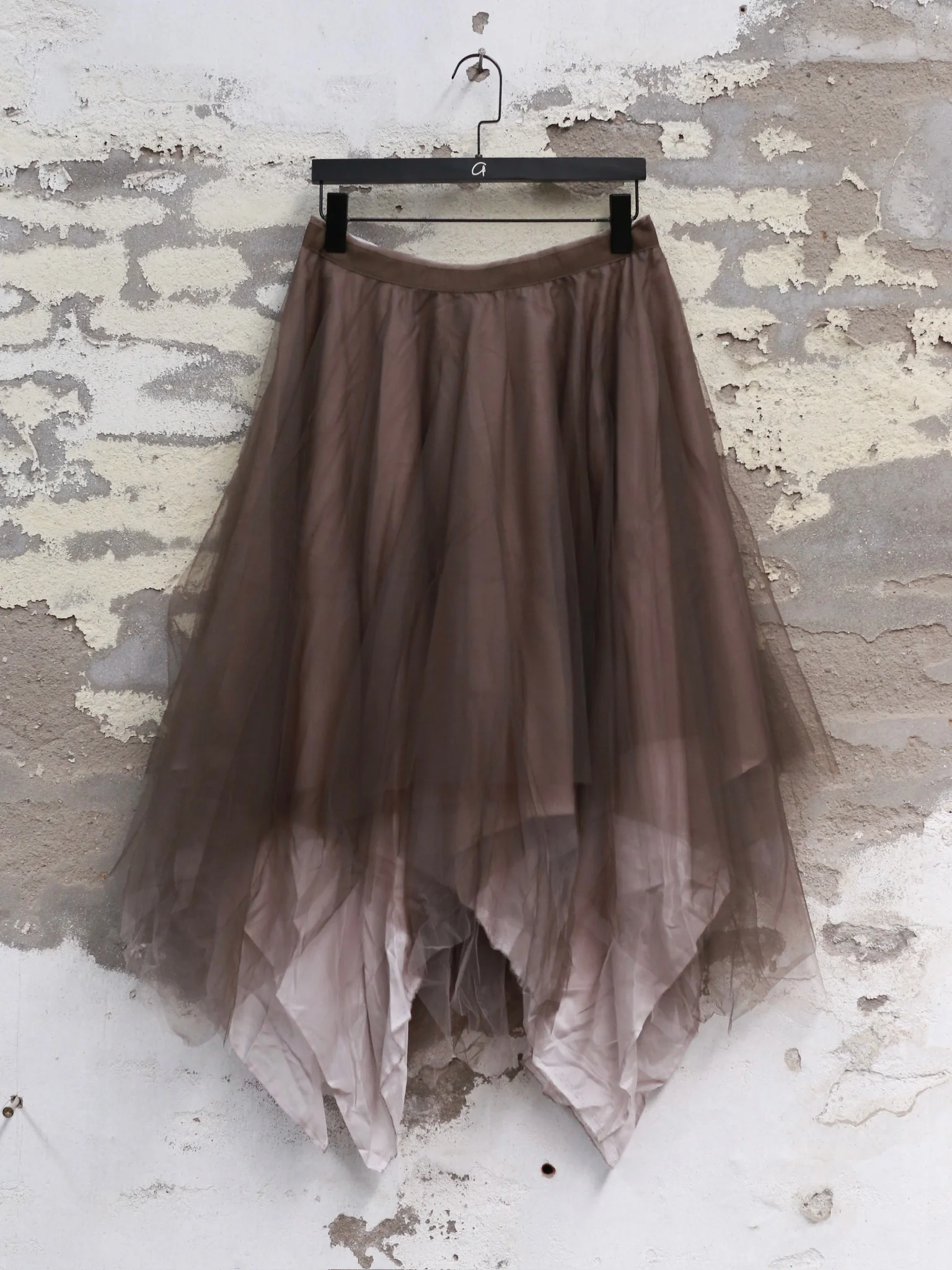 Marc Le Bihan Silk Tulle Skirt 2591 Series Six-layer Tulle French Handmade MLB-2591-BRONZE TAUPE - Image 4