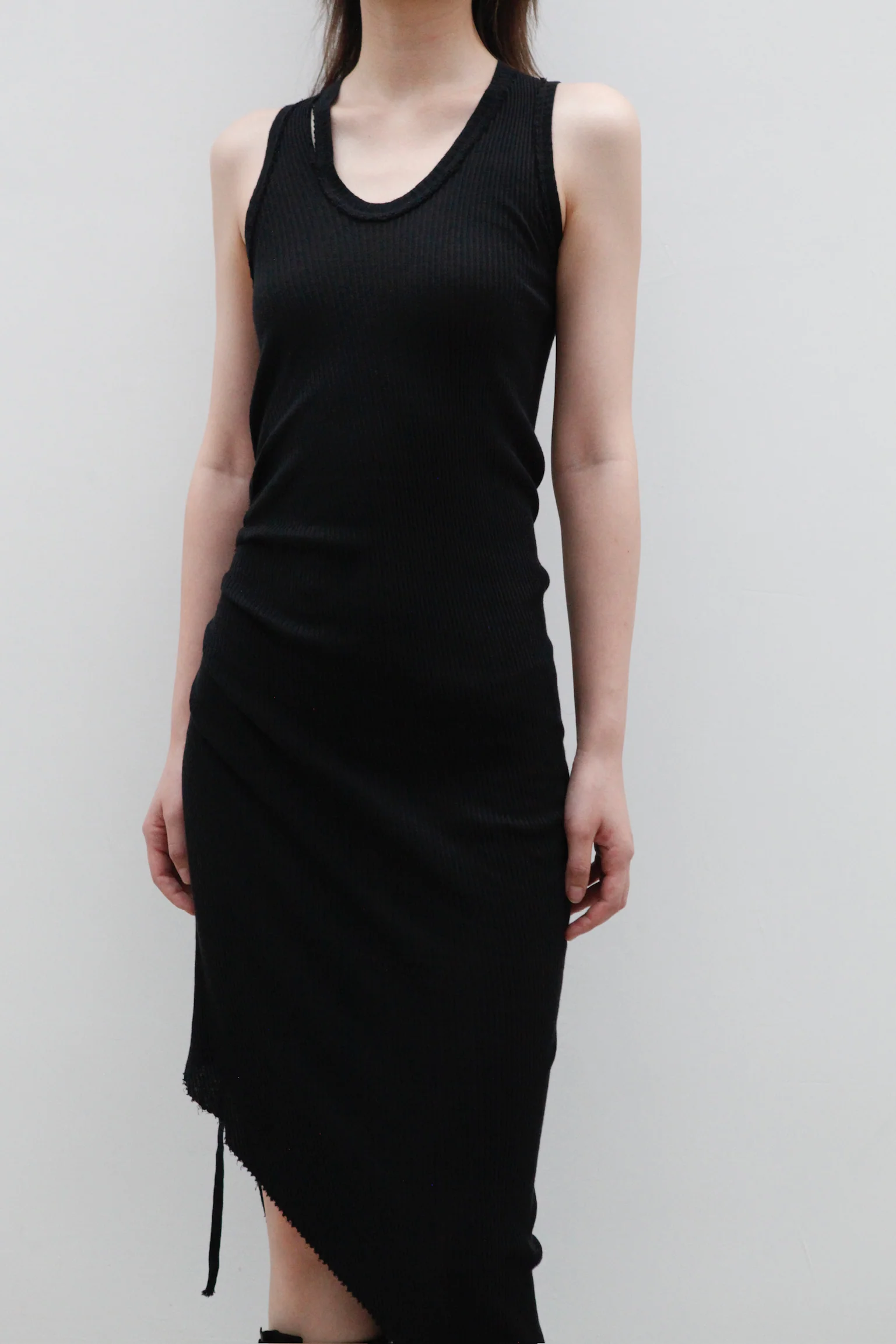 marc le bihan sleeveless dress 2841 E23 black - Image 2
