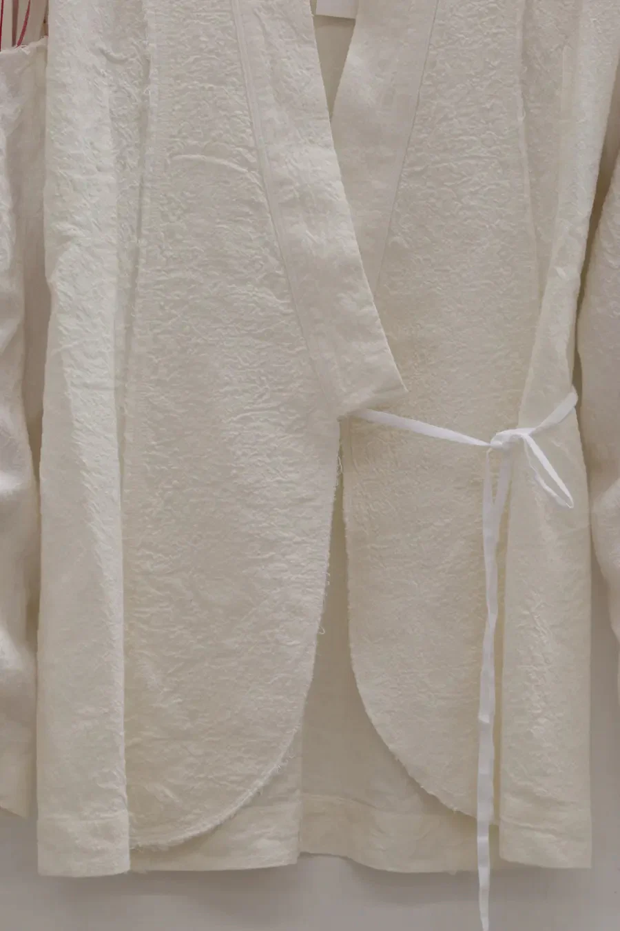marc le bihan stitching kimono jacket 2201-E21 OFF WHITE - Image 10