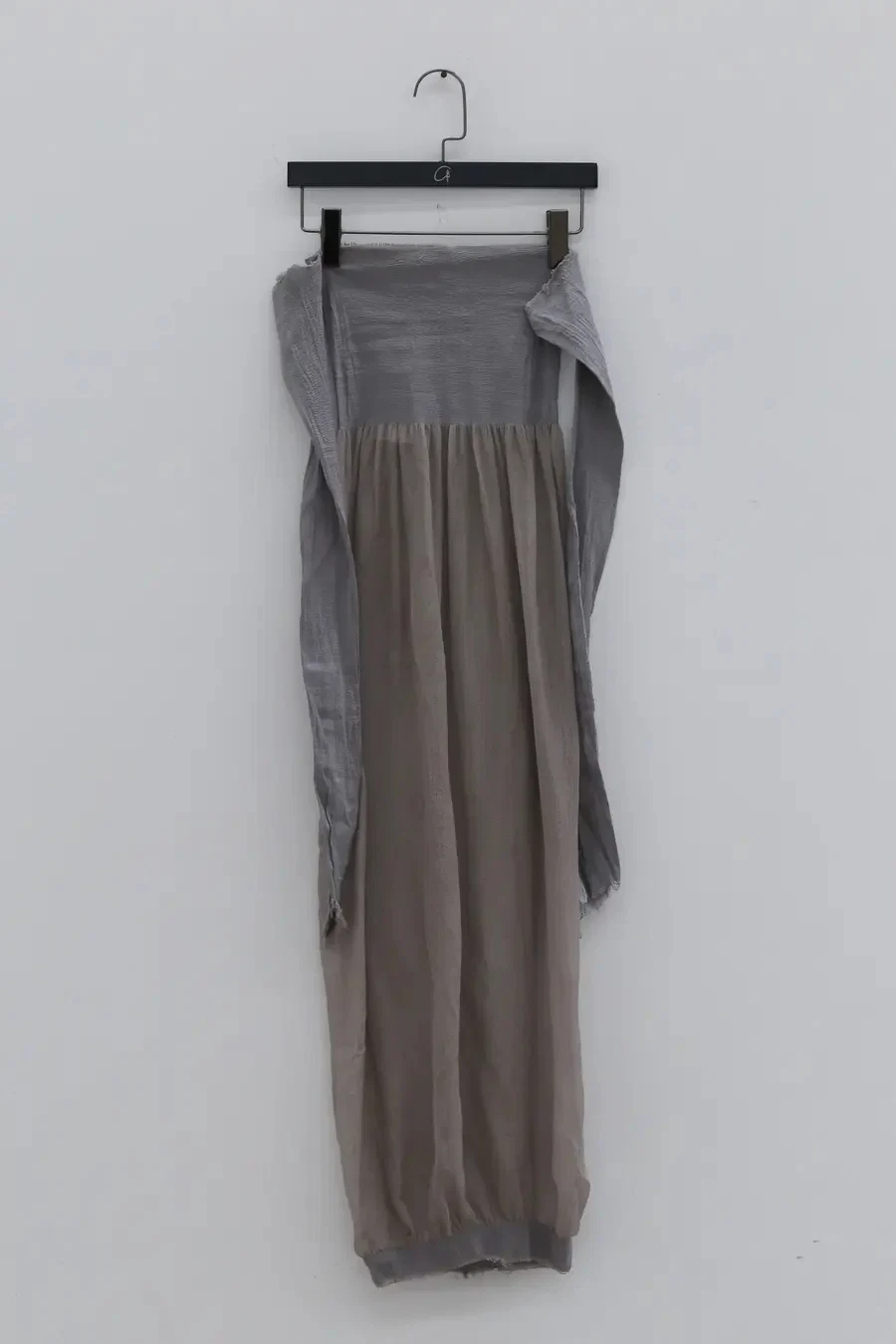 marc le bihan strapless tube top dress 21944-E21 GREY - Image 8