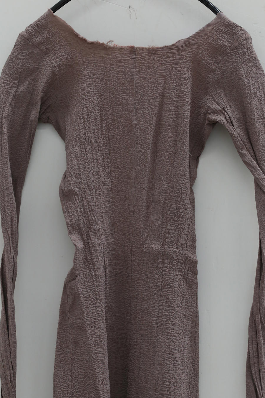 Marc le bihan stretch dress 21923-E21 VIEUX ROSE - Image 3