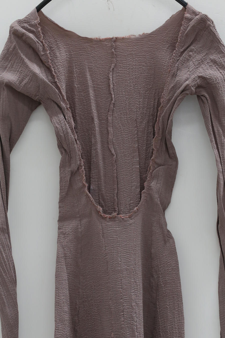 Marc le bihan stretch dress 21923-E21 VIEUX ROSE - Image 5