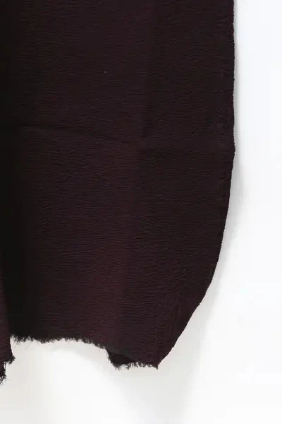 Marc Le Bihan Stretch Pleated Stretch Tube Dress or Skirt Collection MLB-25900-JIUHONG Burgundy Long Skirt 25900 25901 - Image 3