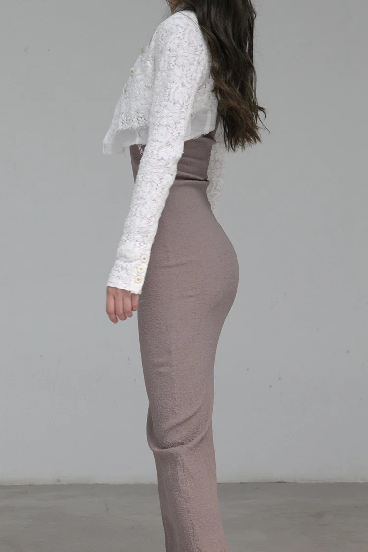 Marc Le Bihan Stretch Bandeau Dress or Skirt Collection MLB-25900-KMMEIGUI Deadwood Rose Long Skirt 25900 25901 - Image 14