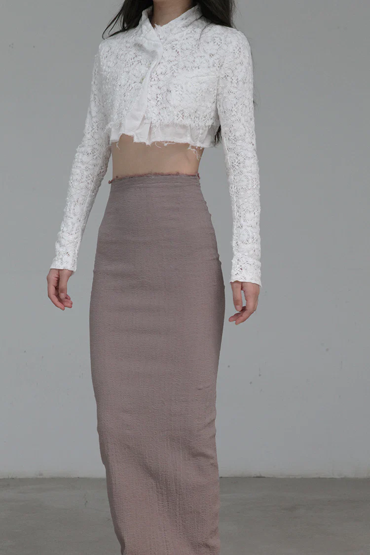 Marc Le Bihan Stretch Bandeau Dress or Skirt Collection MLB-25900-KMMEIGUI Deadwood Rose Long Skirt 25900 25901 - Image 18