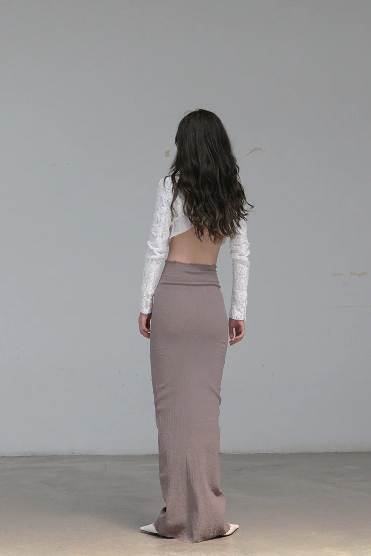 Marc Le Bihan Stretch Bandeau Dress or Skirt Collection MLB-25900-KMMEIGUI Deadwood Rose Long Skirt 25900 25901 - Image 19