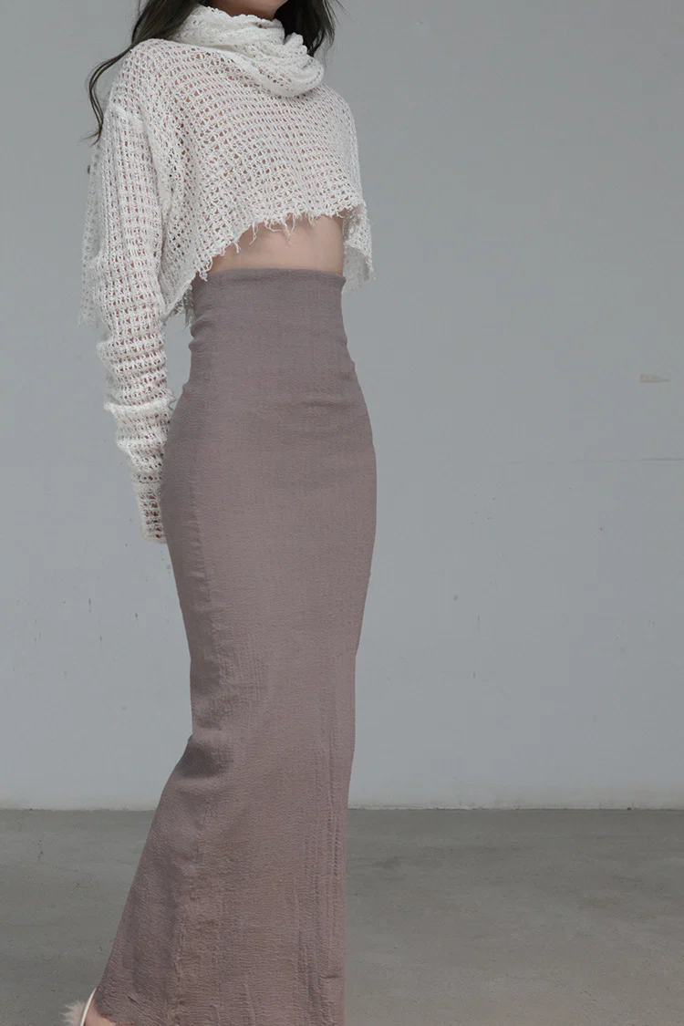 Marc Le Bihan Stretch Bandeau Dress or Skirt Collection MLB-25900-KMMEIGUI Deadwood Rose Long Skirt 25900 25901 - Image 4
