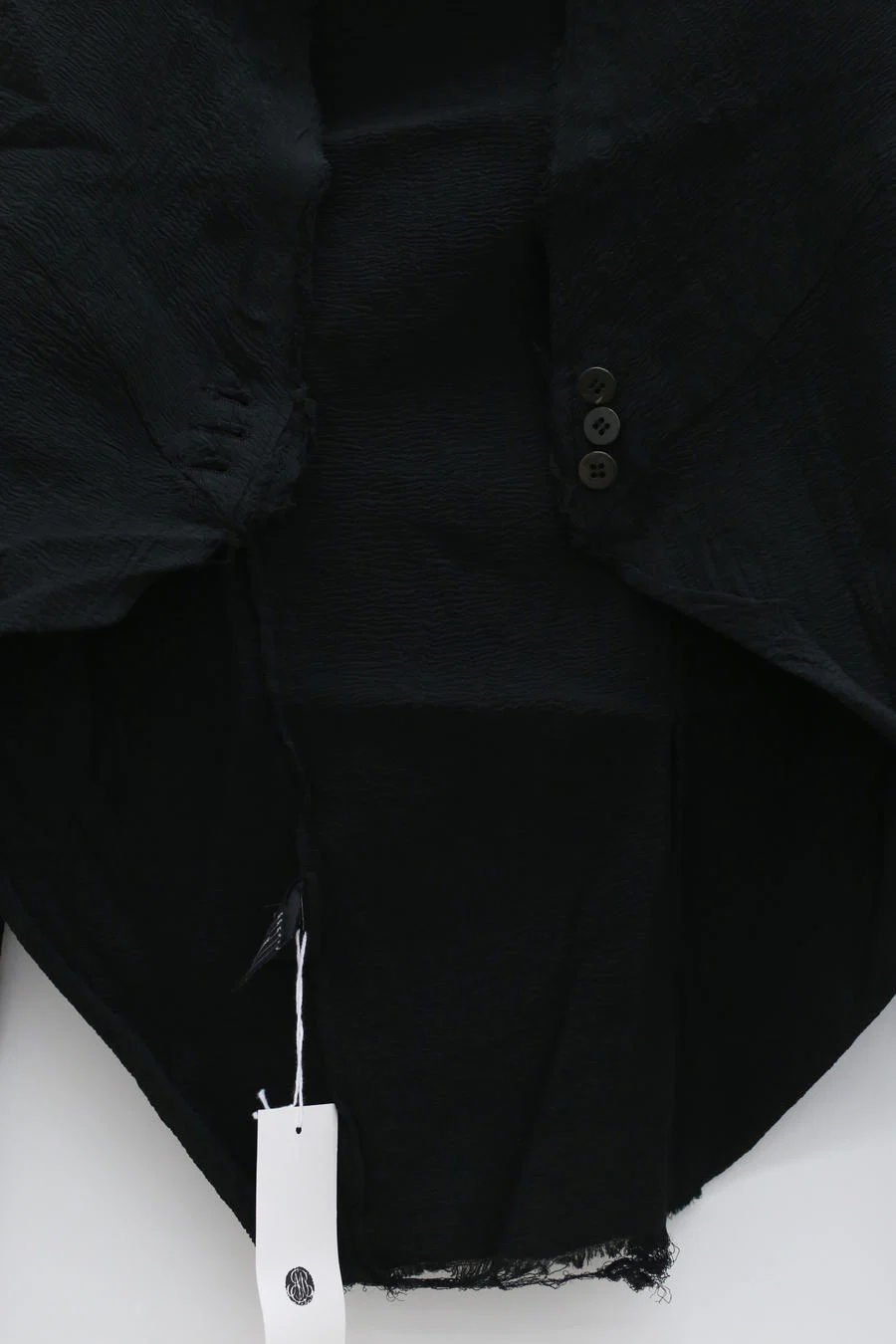 Marc le bihan stretch top 22915-E21 BLACK - Image 3