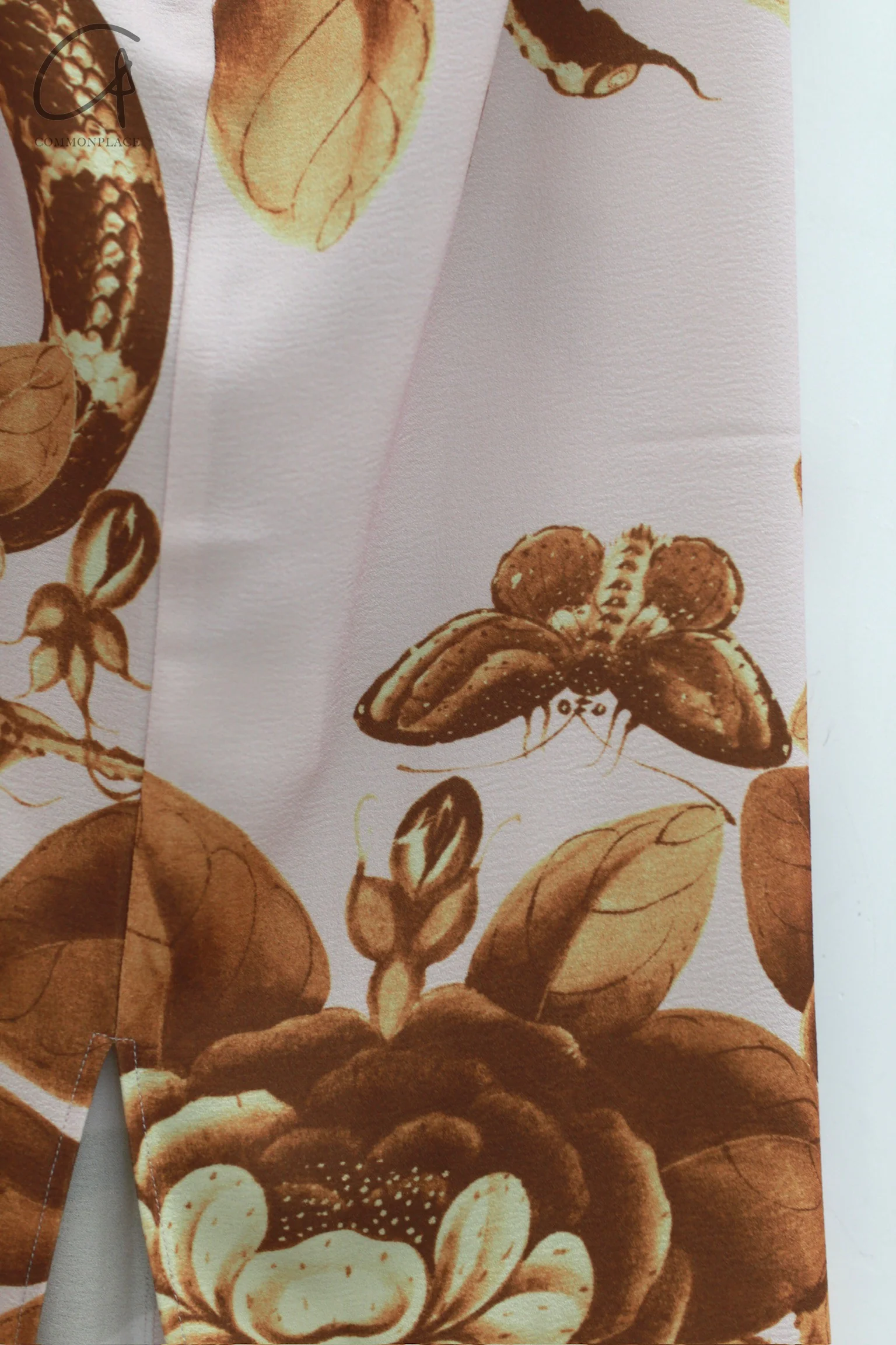 MIAOU 24 Autumn and Winter Printed Suit MAU-4005SCREDN-YINHUA Printed Skirt - Image 7