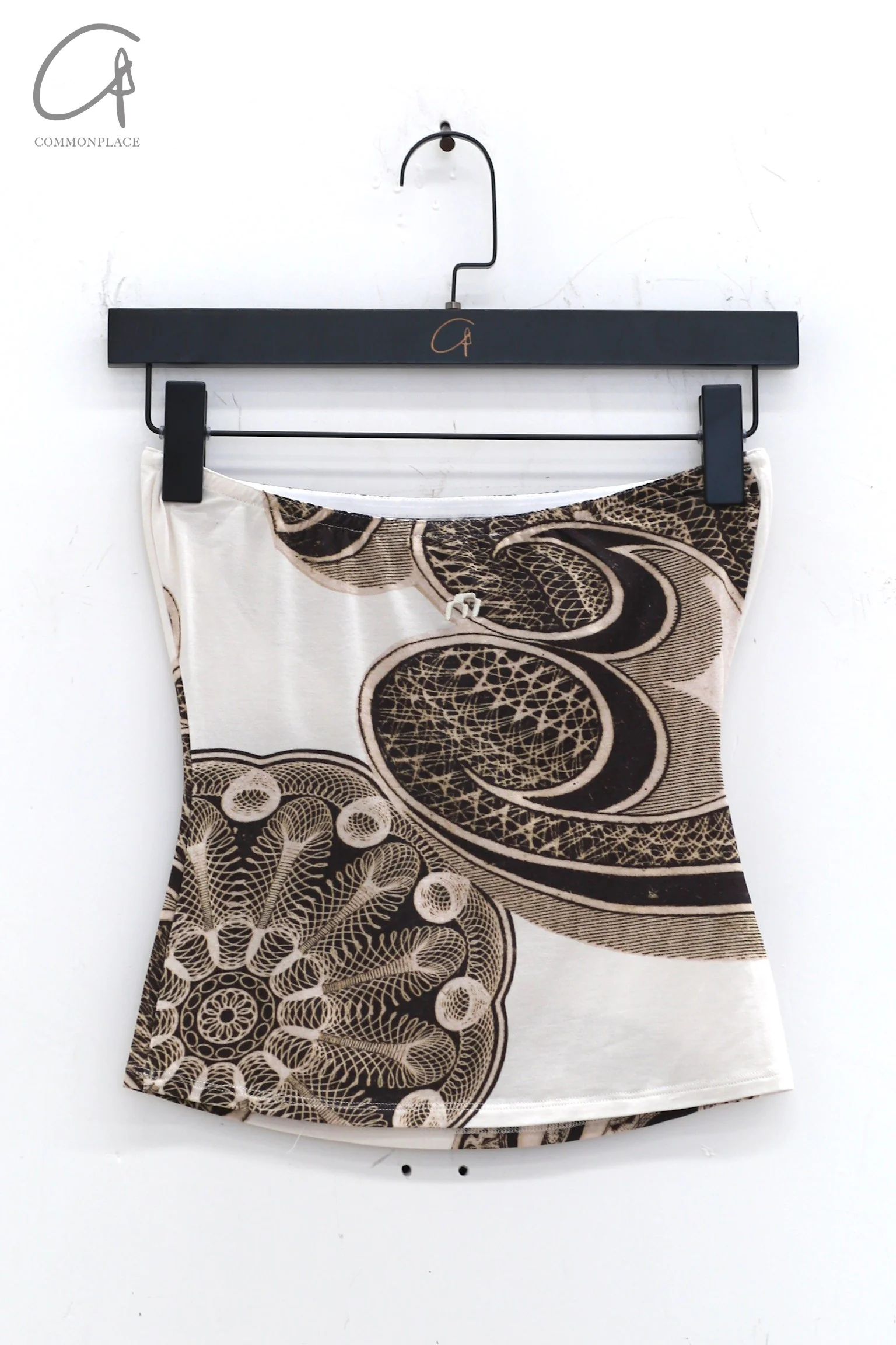 MIAOU 24 autumn and winter printed tube top MAU-7140MCBFOR-YINHUA printed - Image 4