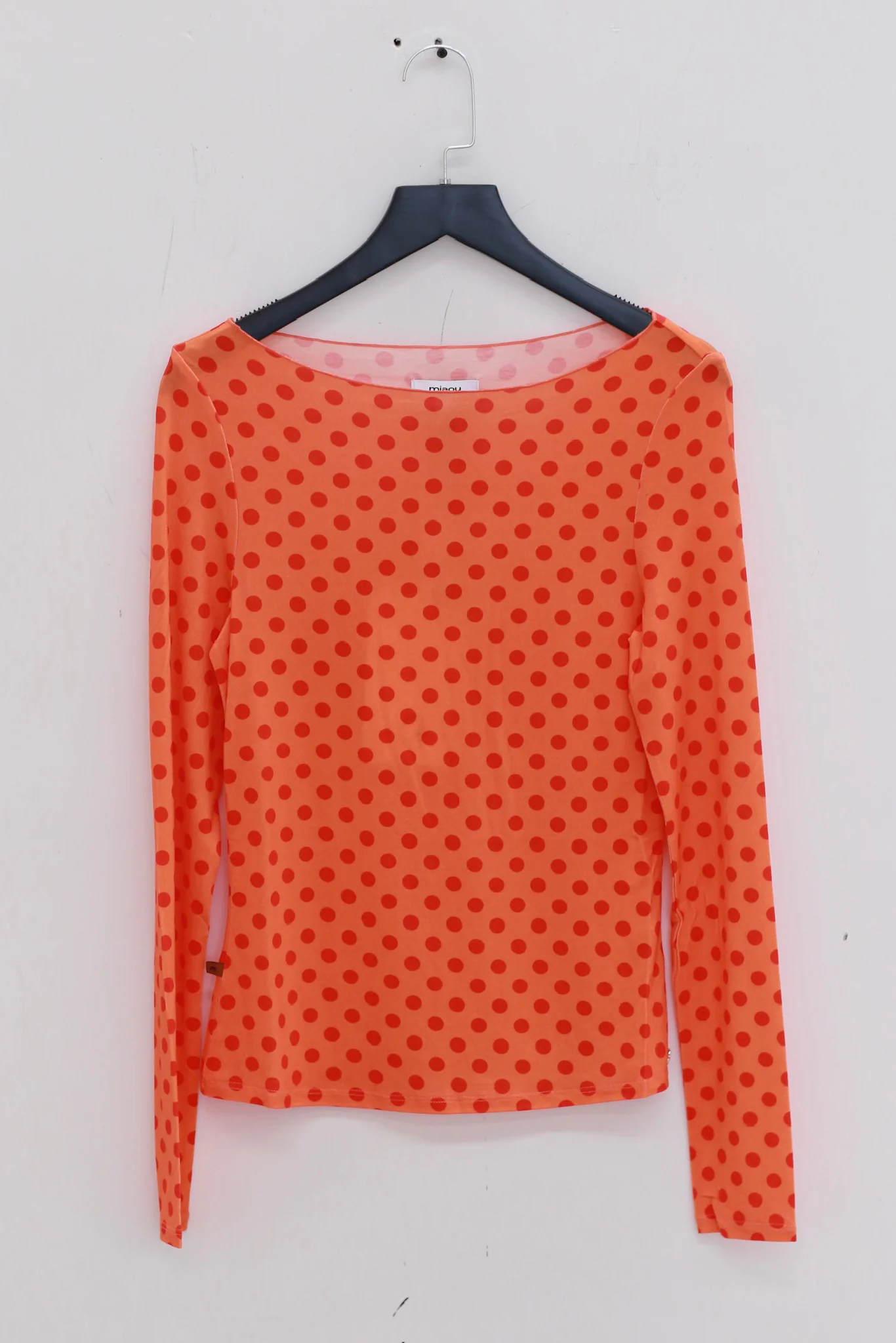 MIAOU 25 Early Autumn Amelia Top/Skirt MAU-7183LJBRRP-RED POLKA DOT RRP Top - Image 4