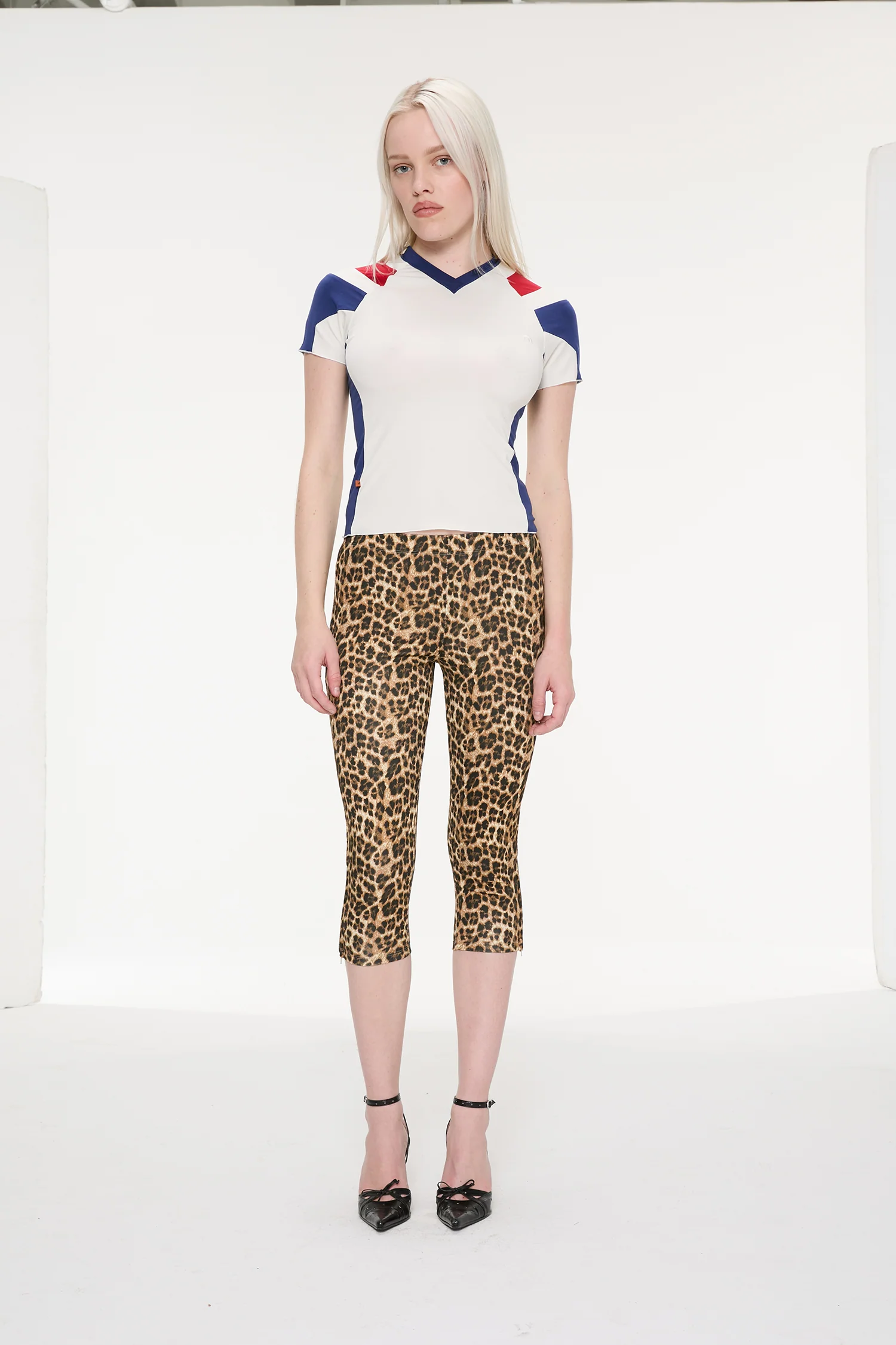 MIAOU 25 Early Autumn Short Sleeve T-shirt MAU-2022LJBWNR-WHITE/NAVY/RED White/Navy/Red - Image 14