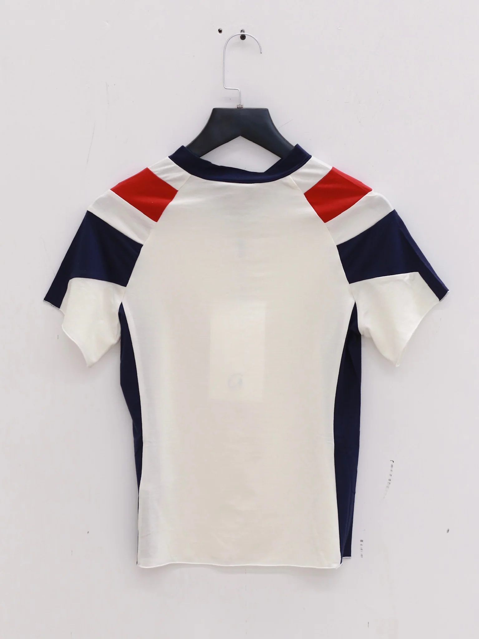 MIAOU 25 Early Autumn Short Sleeve T-shirt MAU-2022LJBWNR-WHITE/NAVY/RED White/Navy/Red - Image 8