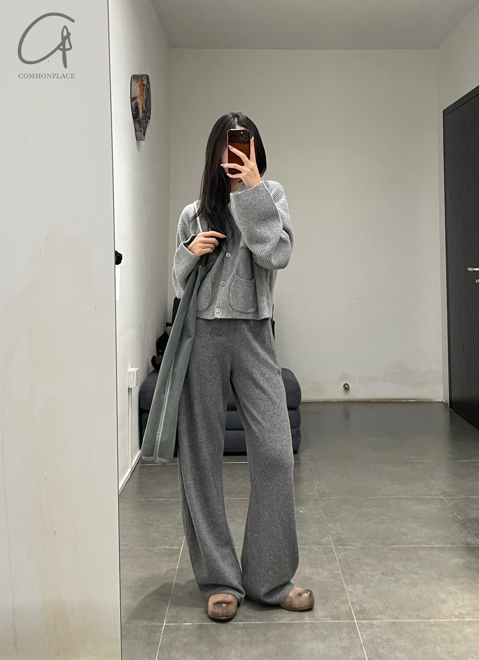 Mutedance 24 Autumn and Winter Cashmere Trousers MD-MD24FW118-GRAY MD24FW118 MD24FW119 - Image 12