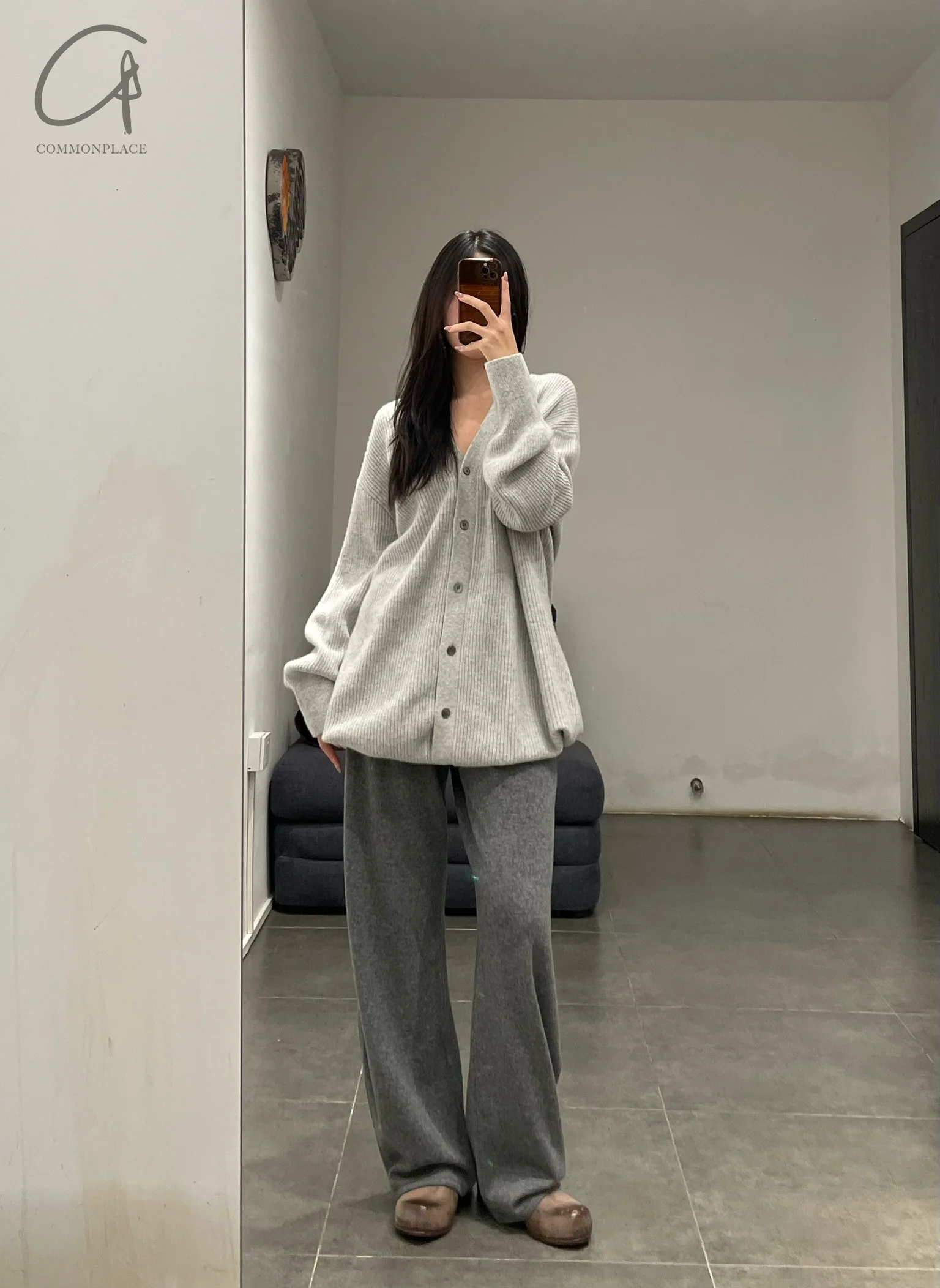 Mutedance 24 Autumn and Winter Cashmere Trousers MD-MD24FW118-GRAY MD24FW118 MD24FW119 - Image 15