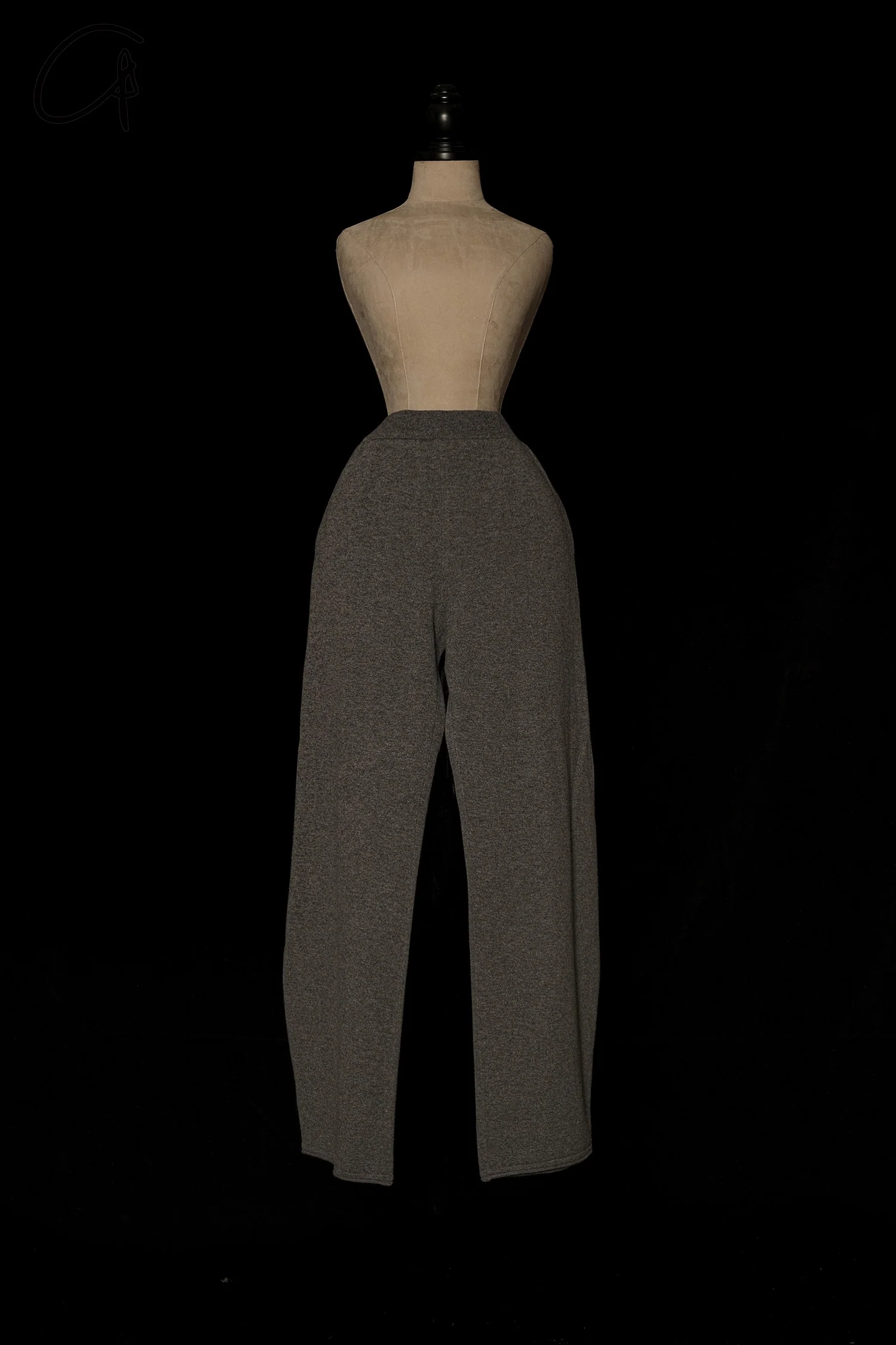Mutedance 24 Autumn and Winter Cashmere Trousers MD-MD24FW118-GRAY MD24FW118 MD24FW119 - Image 5