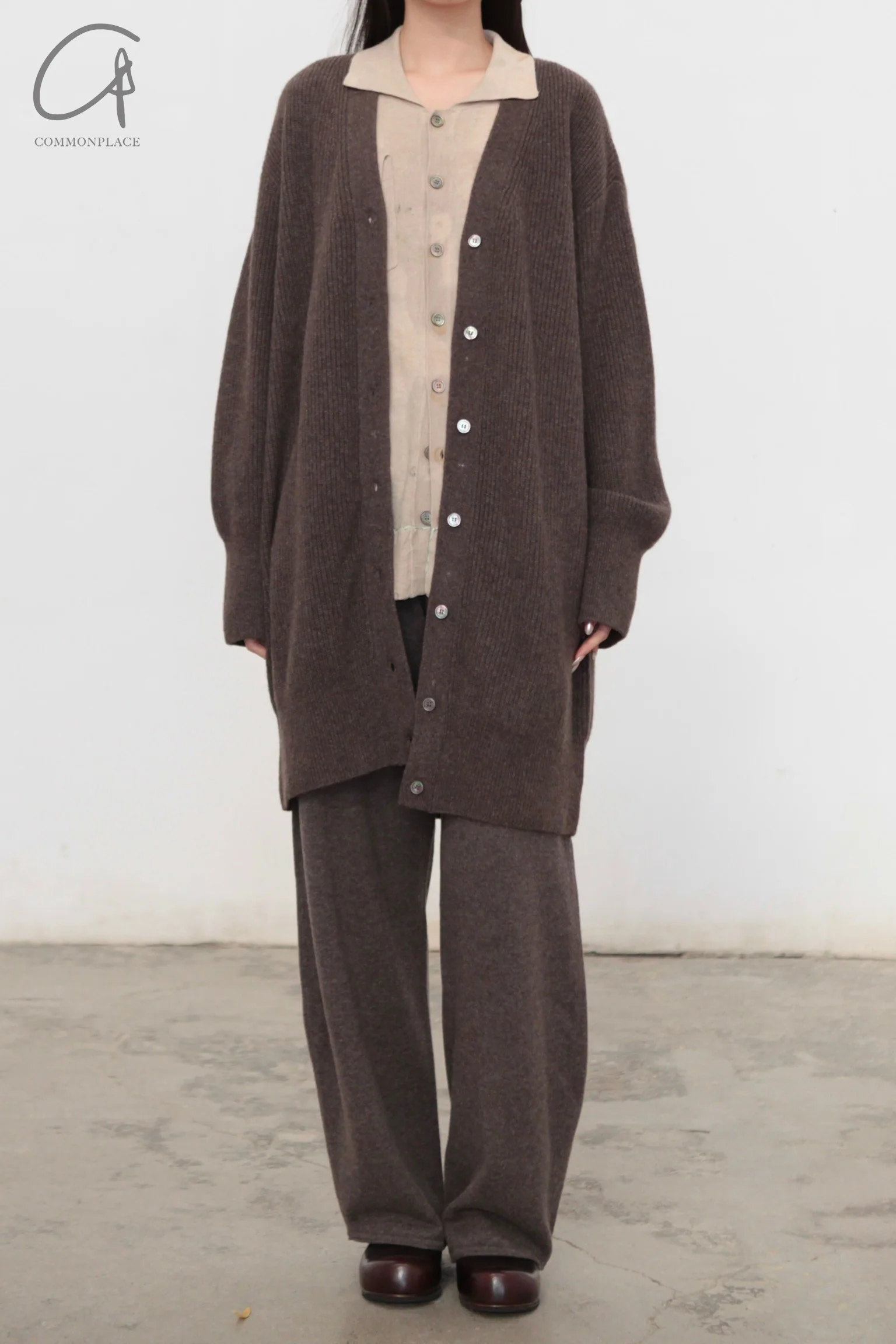 Mutedance 24 Autumn and Winter Cashmere Trousers MD-MD24FW119-BROWN MD24FW118 MD24FW119 - Image 12