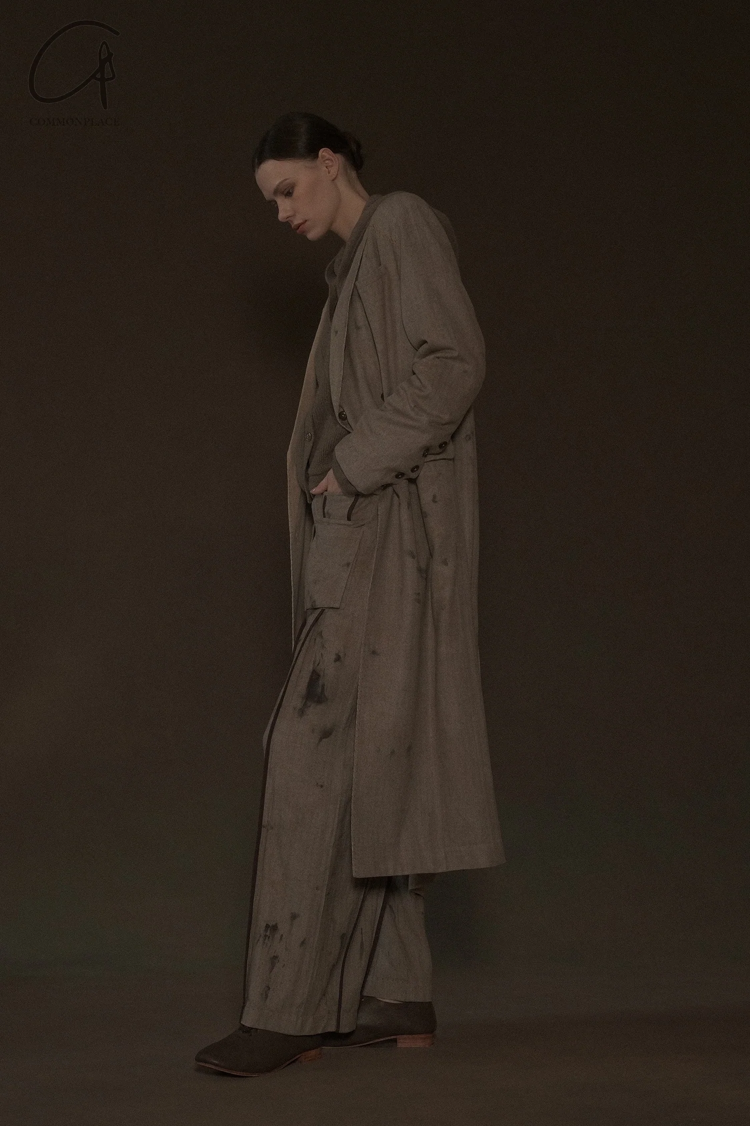 Mutedance 24 Autumn and Winter Hooded Cashmere Sweater MD-MD24FW134-BROWN MD24FW133 MD24FW134 - Image 12