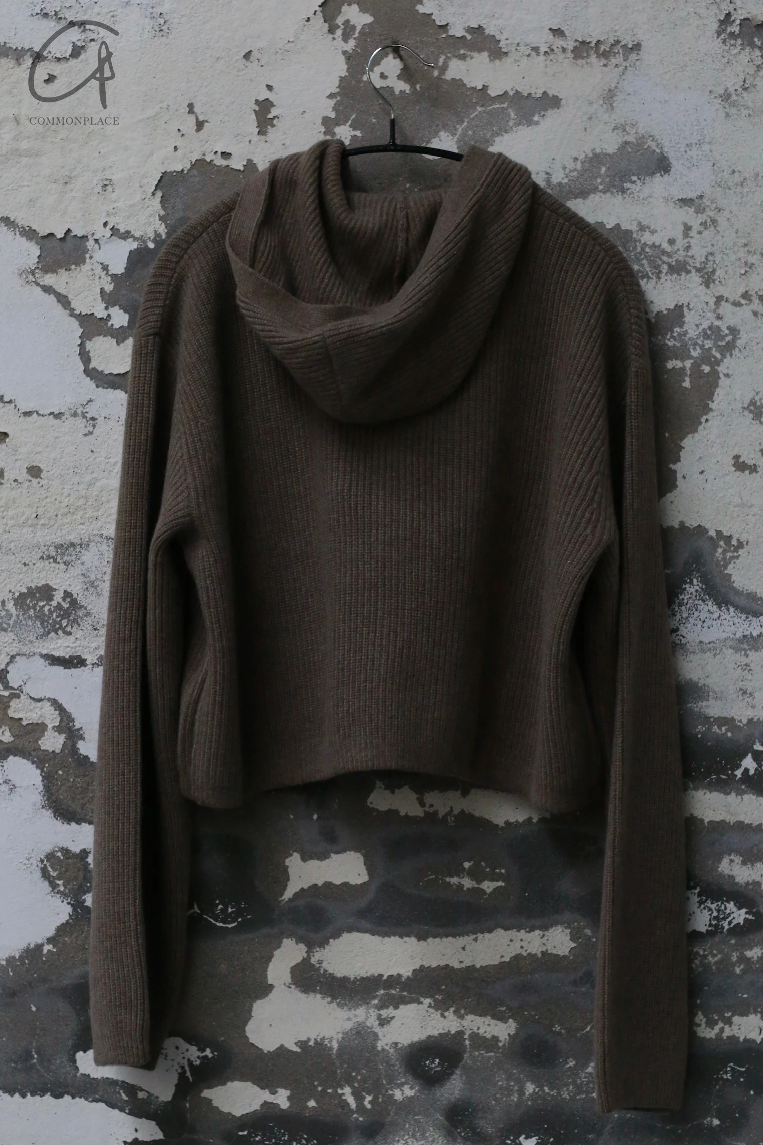 Mutedance 24 Autumn and Winter Hooded Cashmere Sweater MD-MD24FW134-BROWN MD24FW133 MD24FW134 - Image 7