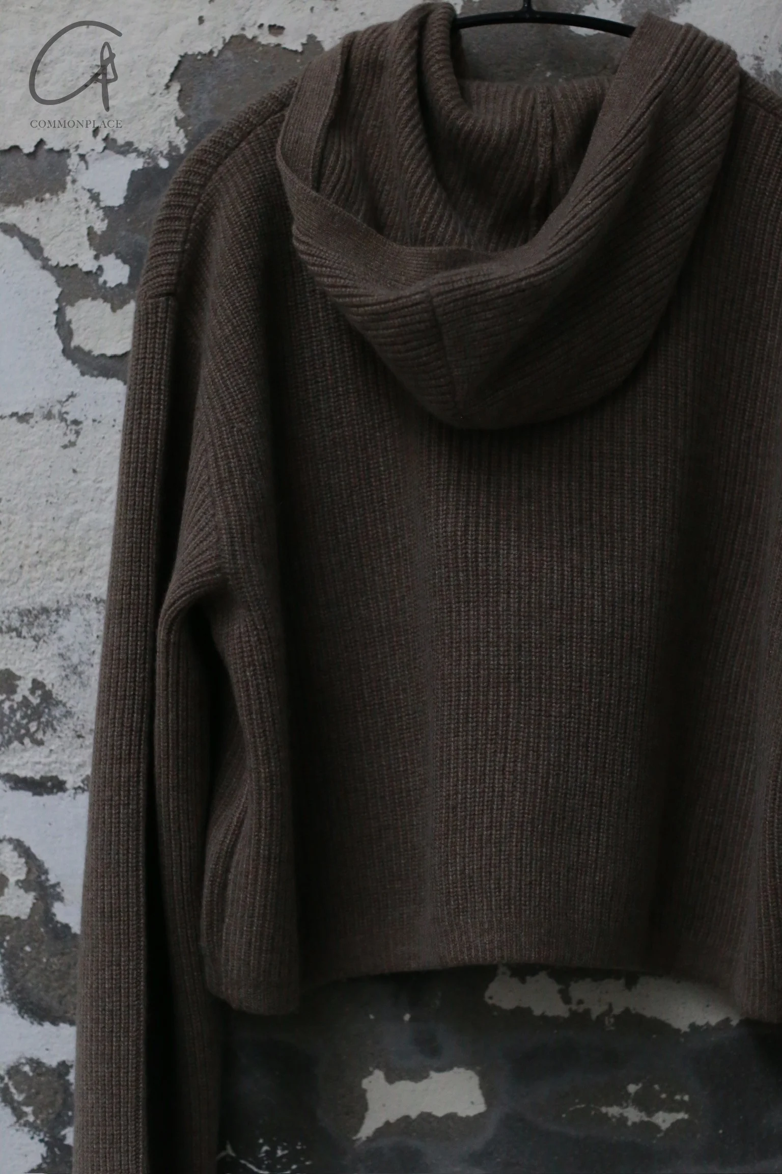 Mutedance 24 Autumn and Winter Hooded Cashmere Sweater MD-MD24FW134-BROWN MD24FW133 MD24FW134 - Image 8