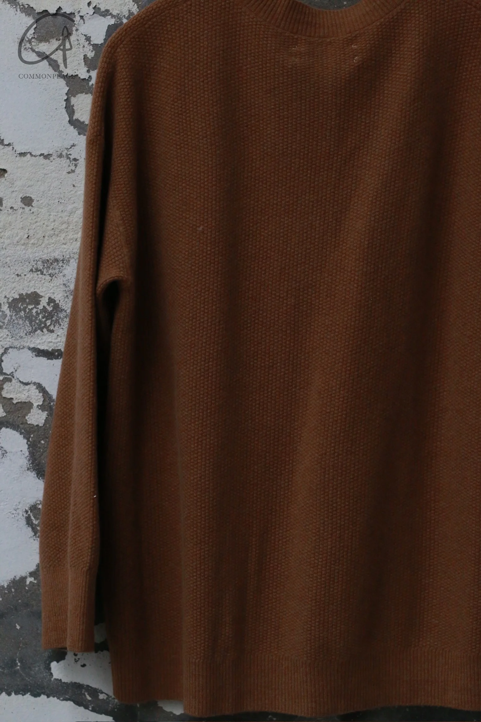 Mutedance 24 Autumn and Winter V-neck cashmere top series MD-MD24FW124-BROWN MD24FW123 MD24FW124 - Image 9