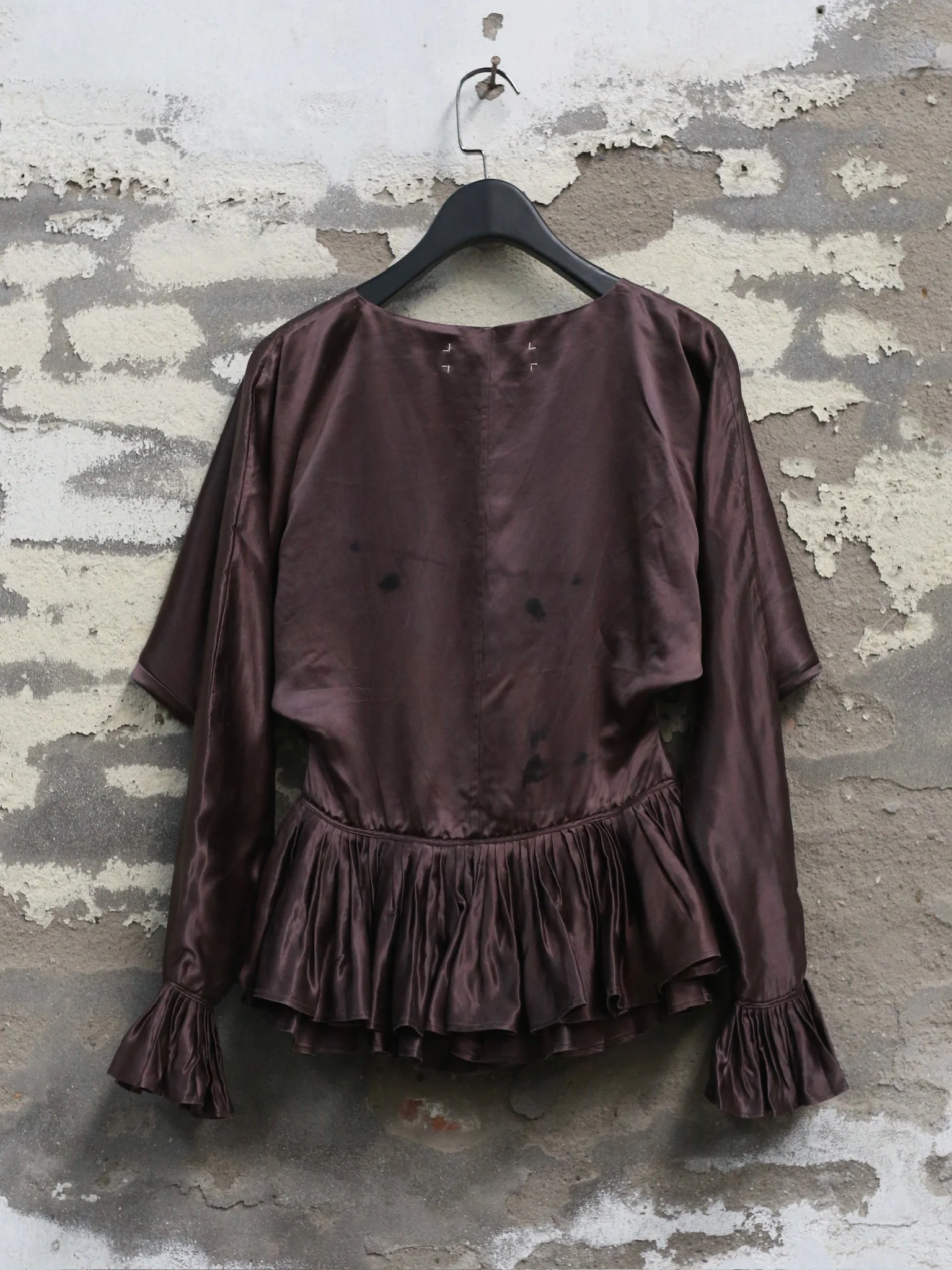 Mutedance 25 Autumn/Winter Round Neck Top Skirt Plant Dye Highly Handmade MD-MD25FW67-purple (MD25FW65) - Image 4