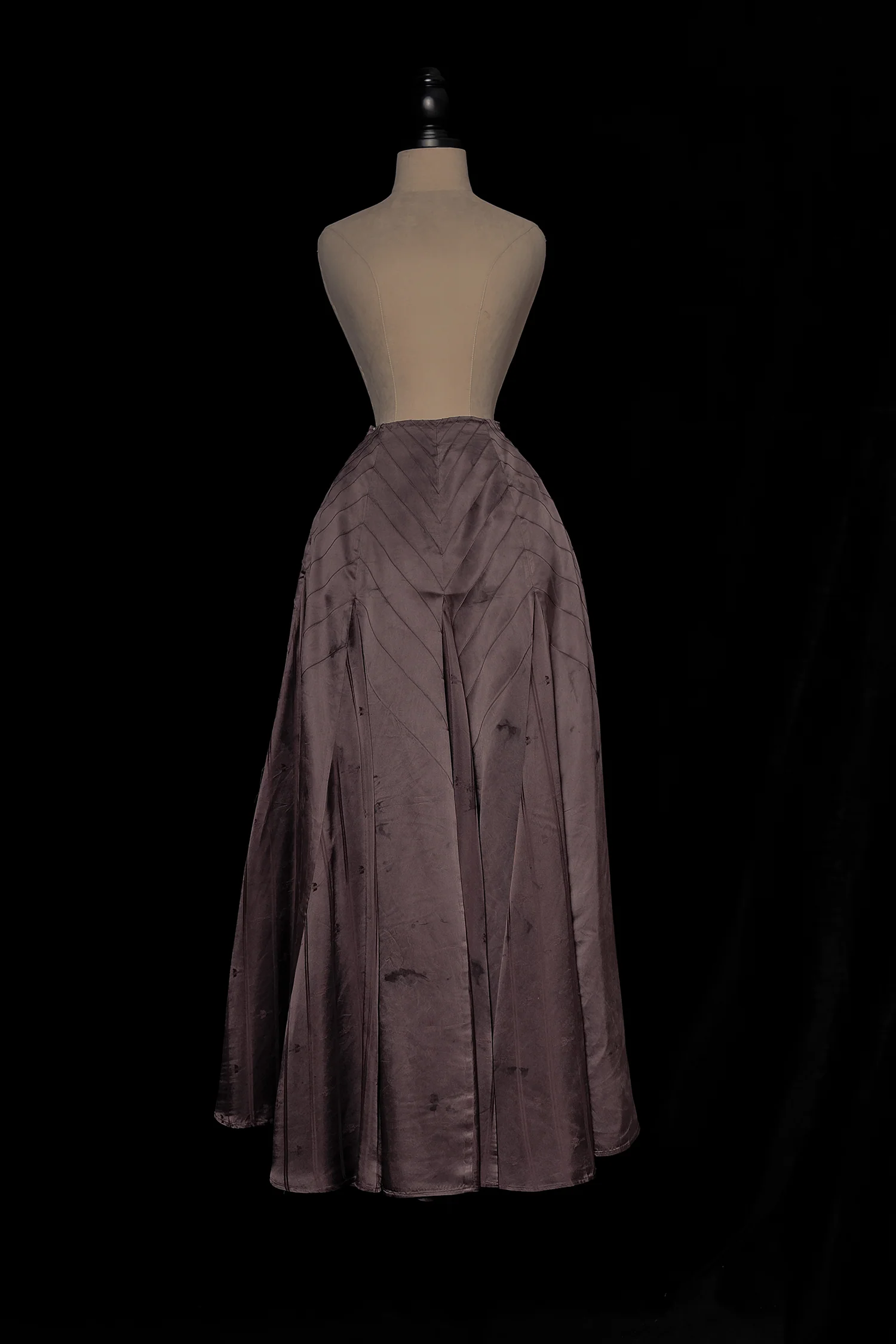 Mutedance 25 Autumn/Winter Waisted Swing Skirt Plant-dyed Highly Handcrafted MD-MD25FW88-purple (MD25FW86) - Image 5