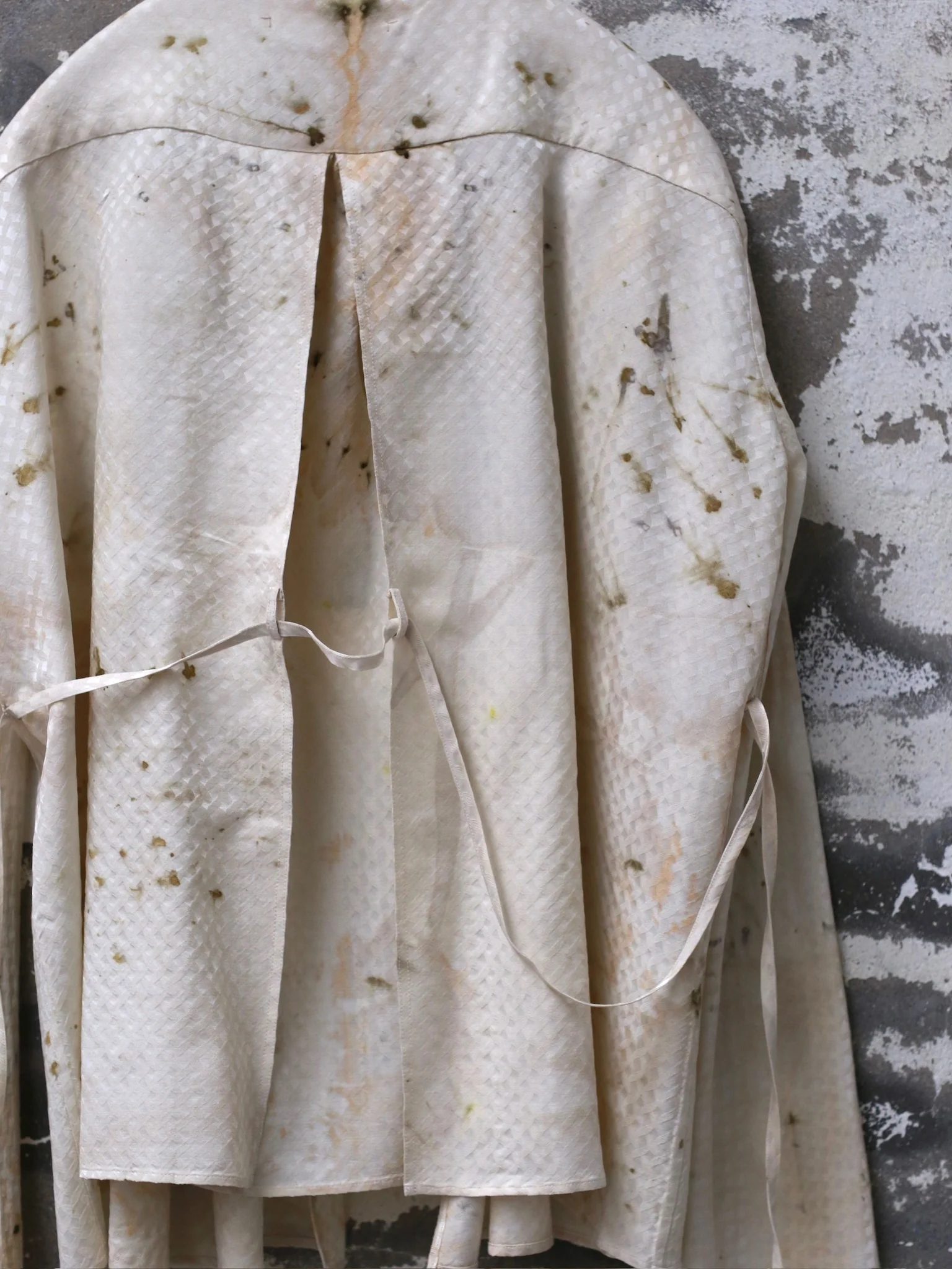 Mutedance 25 Spring/Summer Lace-up Goat Cardigan MD-MD25SS57-HOARY - Image 4