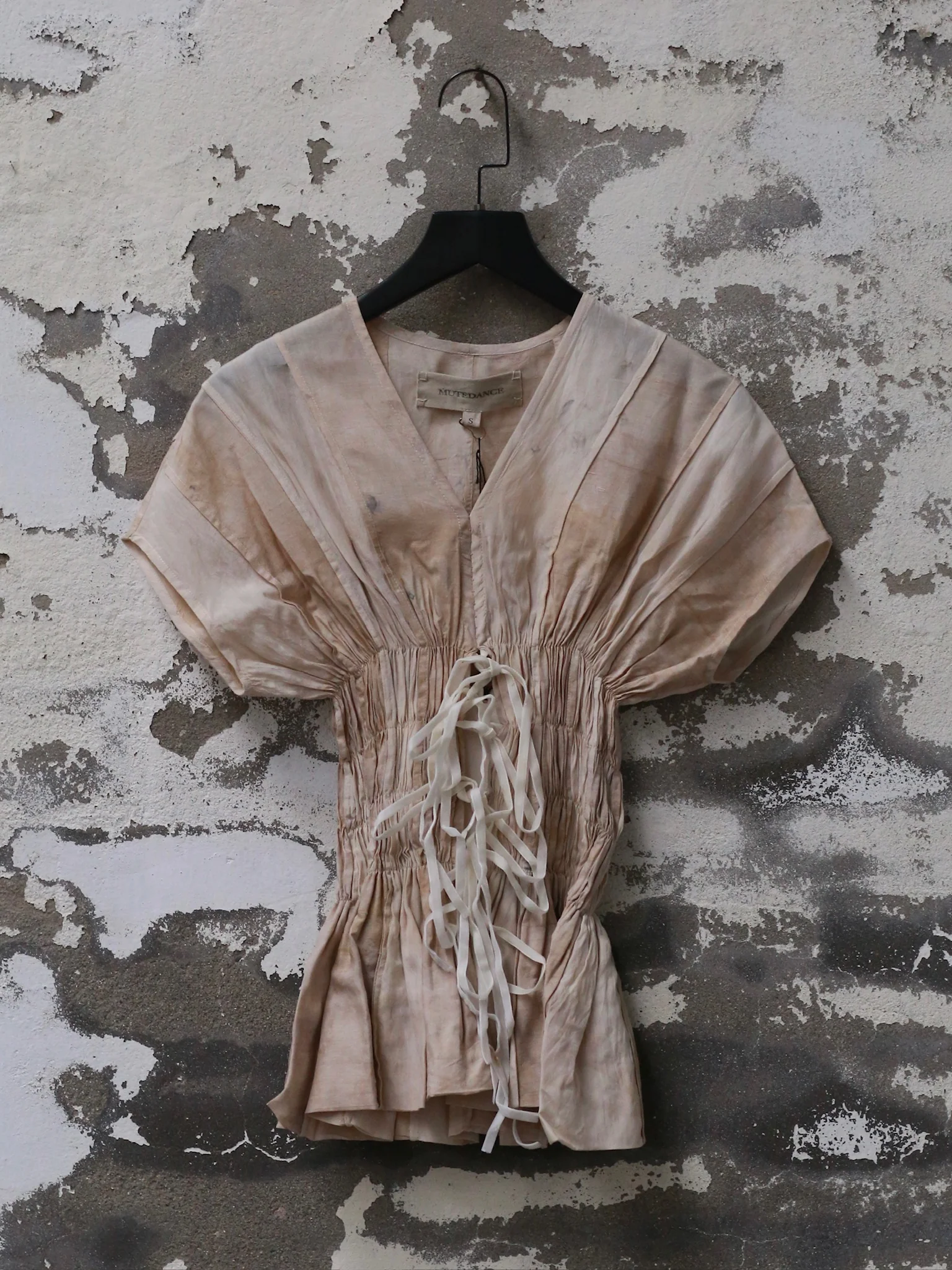 Mutedance 25 Spring/Summer Lace-Up Tunic Top MD-MD25SS02-SAND MD25SS01 - Image 5