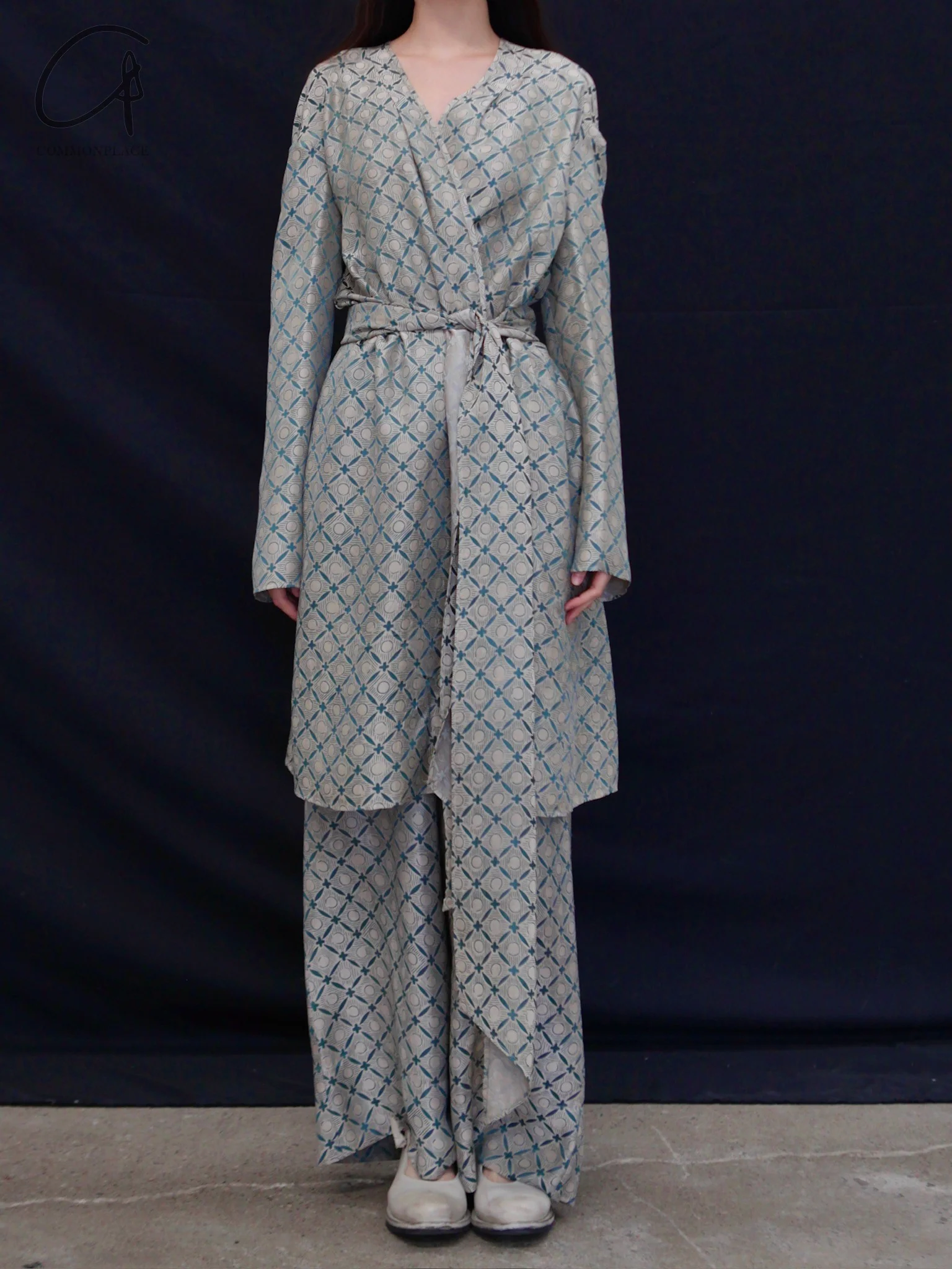 Mutedance 25 Spring/Summer Silk Linen Loose Trousers Series MD-MD25SS82-GREY MD25SS77 - Image 6