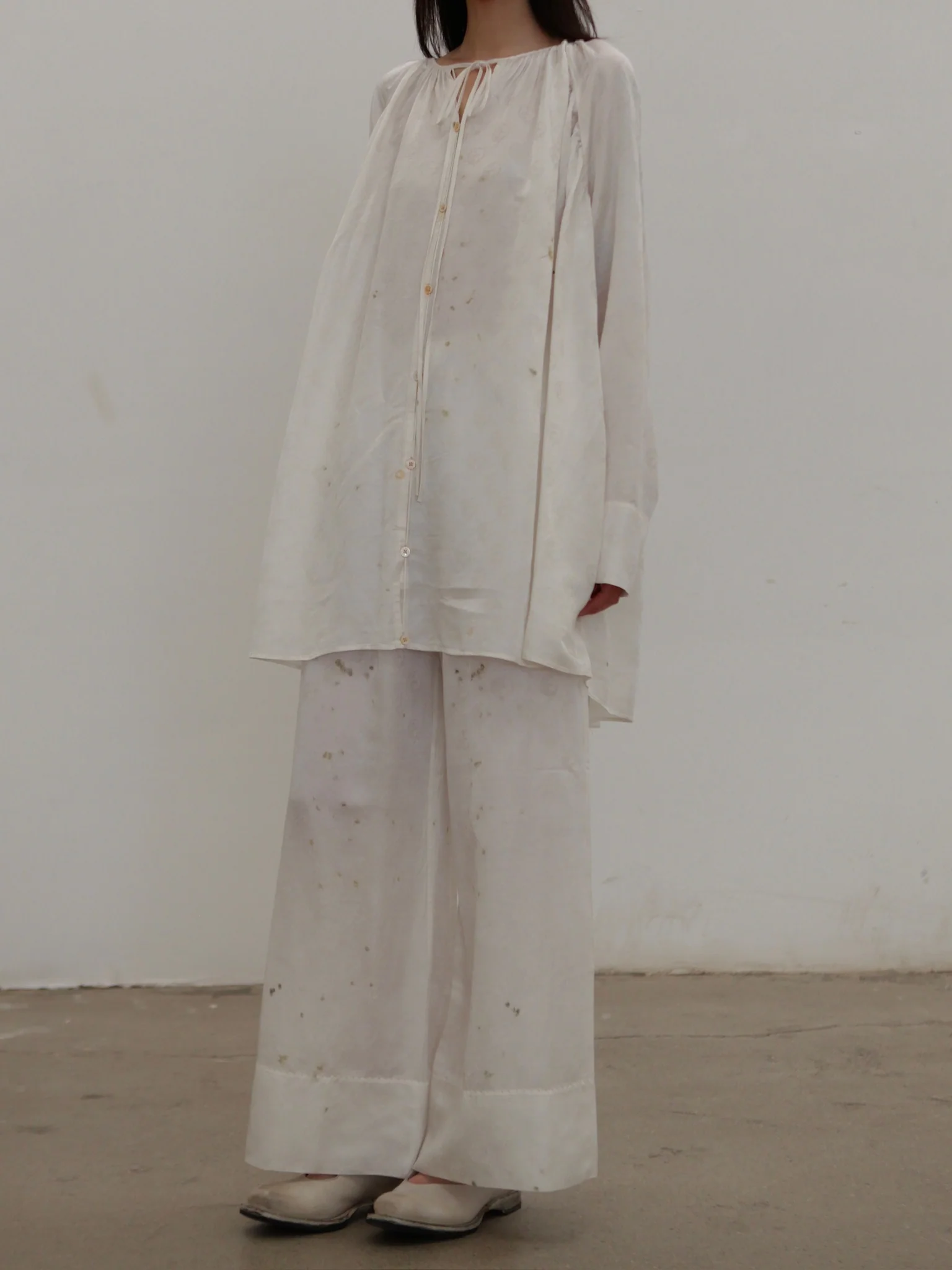 Mutedance 25 Spring/Summer Silk Printed Top Series MD-MD25SS50-HOARY MD25SS48 - Image 6