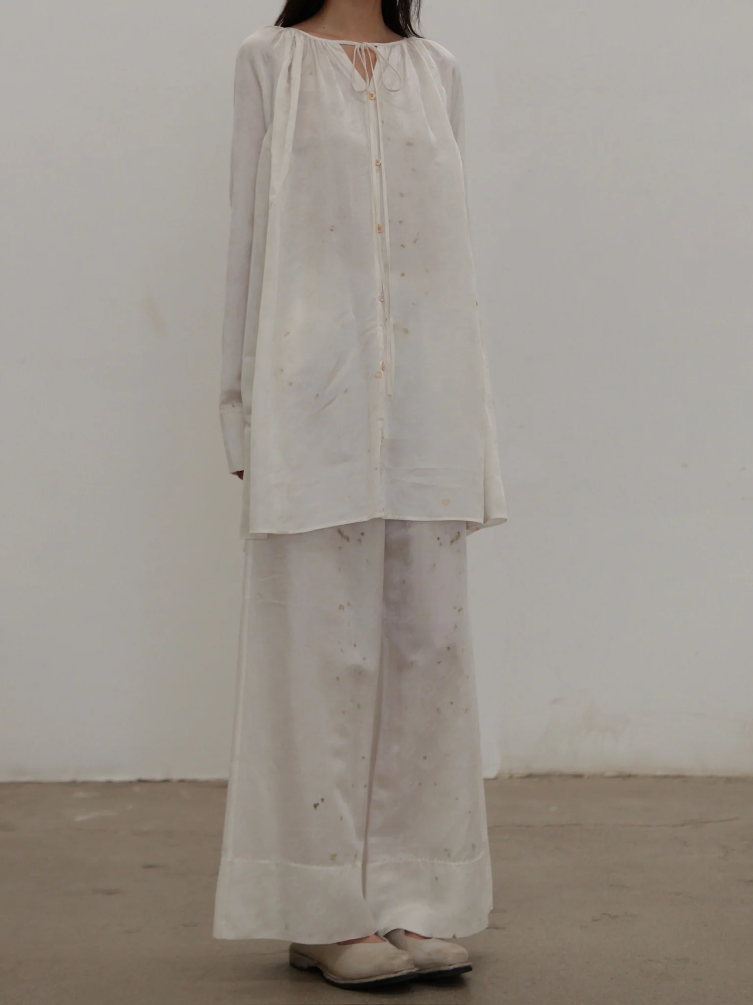Mutedance 25 Spring/Summer Silk Printed Top Series MD-MD25SS50-HOARY MD25SS48 - Image 7