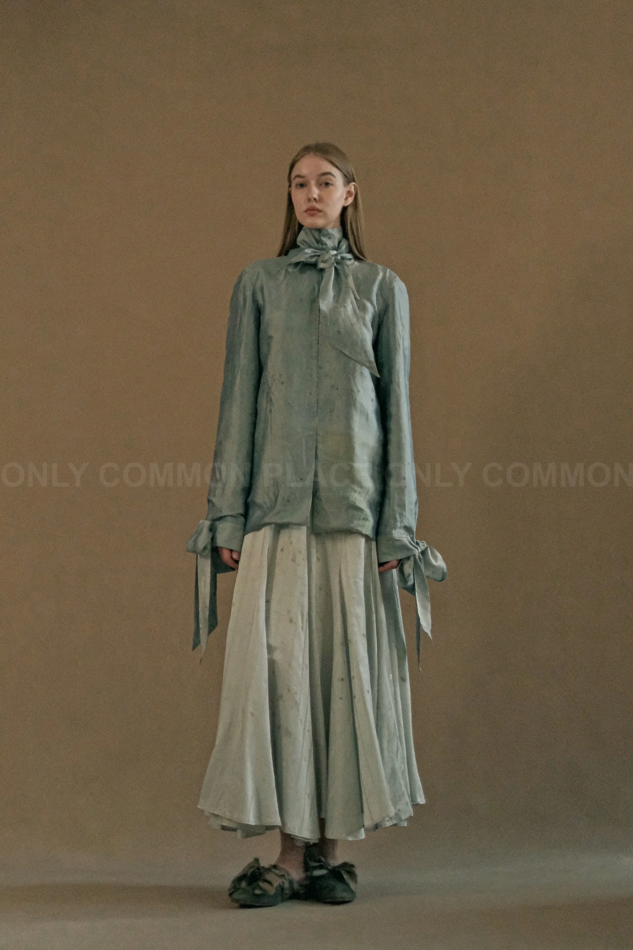 MUTEDANCE Blue Flower Dye Skirt MD23FW17 PM84 - Image 11