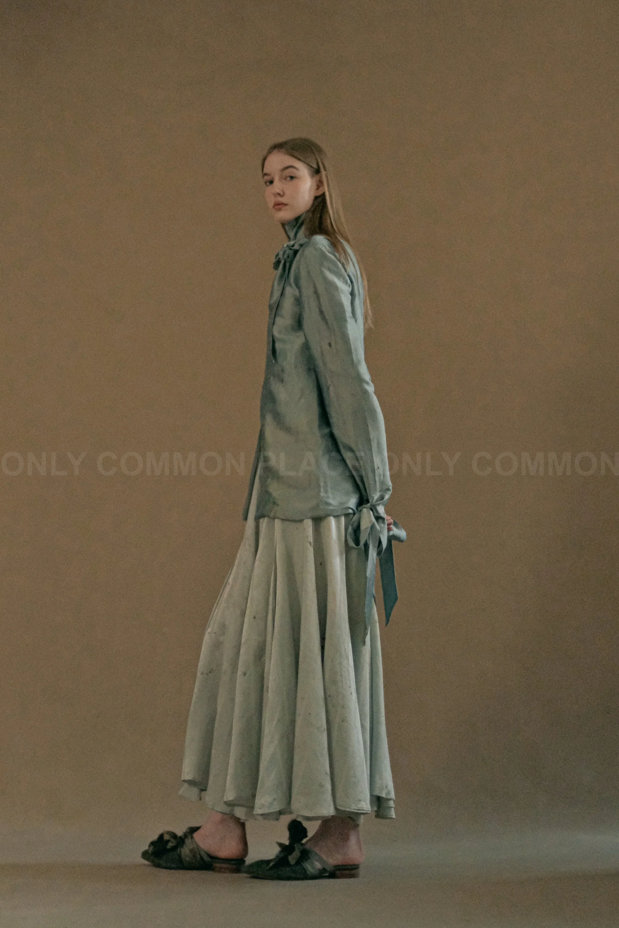 MUTEDANCE Blue Flower Dye Skirt MD23FW17 PM84 - Image 12
