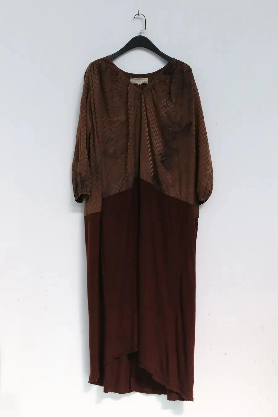 MUTEDANCE cashmere and silk stitching dress MD21FW35 - Image 10
