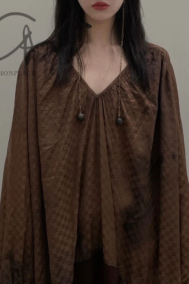 MUTEDANCE cashmere and silk stitching dress MD21FW35 - Image 19