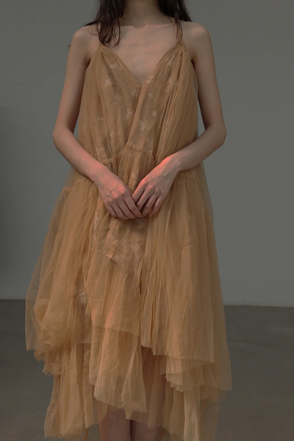 MUTEDANCE Double gauze-lined tethered slip dress MD20SS-KAL10 PM001 - Image 3