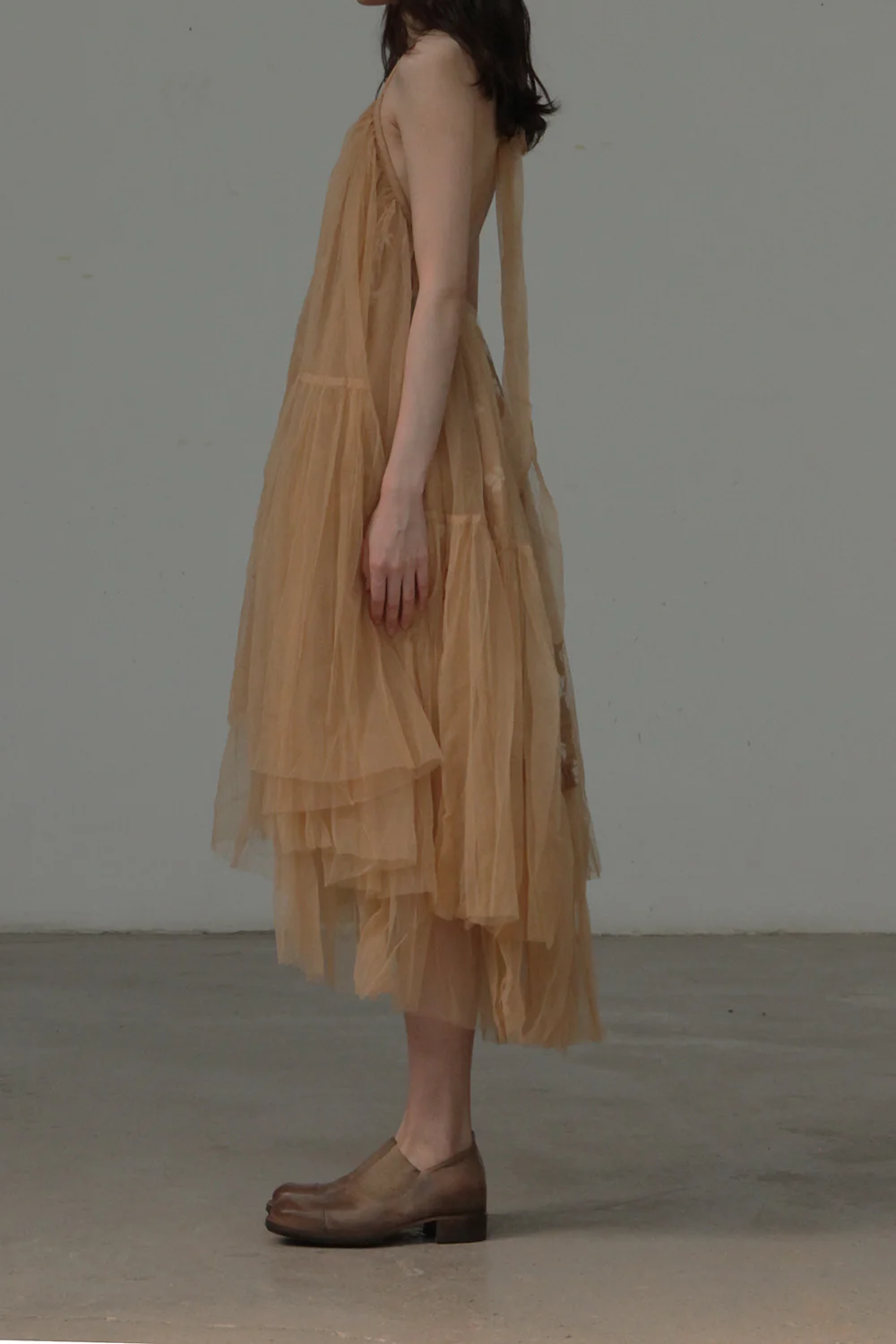 MUTEDANCE Double gauze-lined tethered slip dress MD20SS-KAL10 PM001 - Image 6