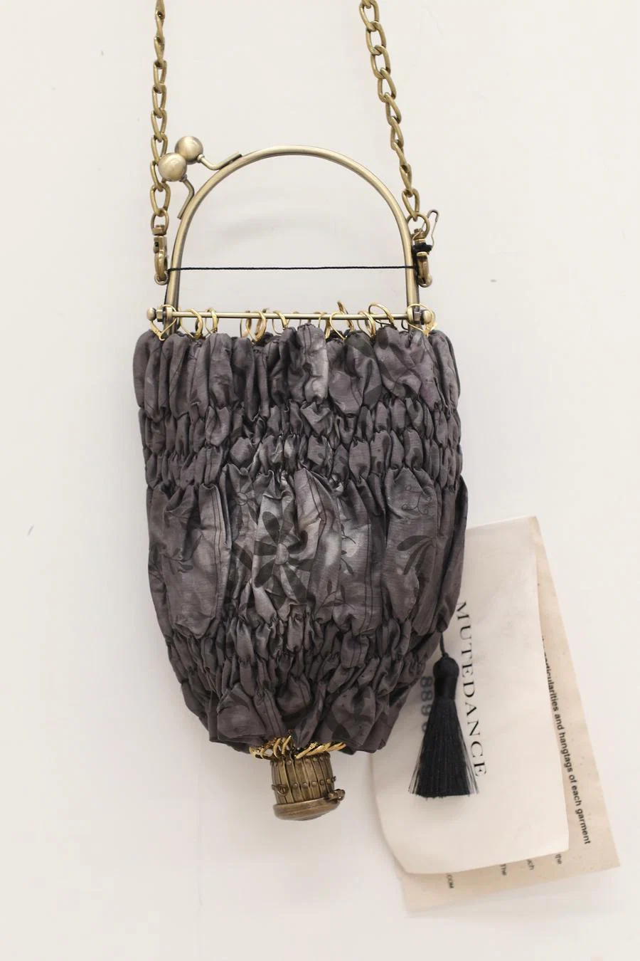 MUTEDANCE Flat Crinkled Sling Bag MD22SS96