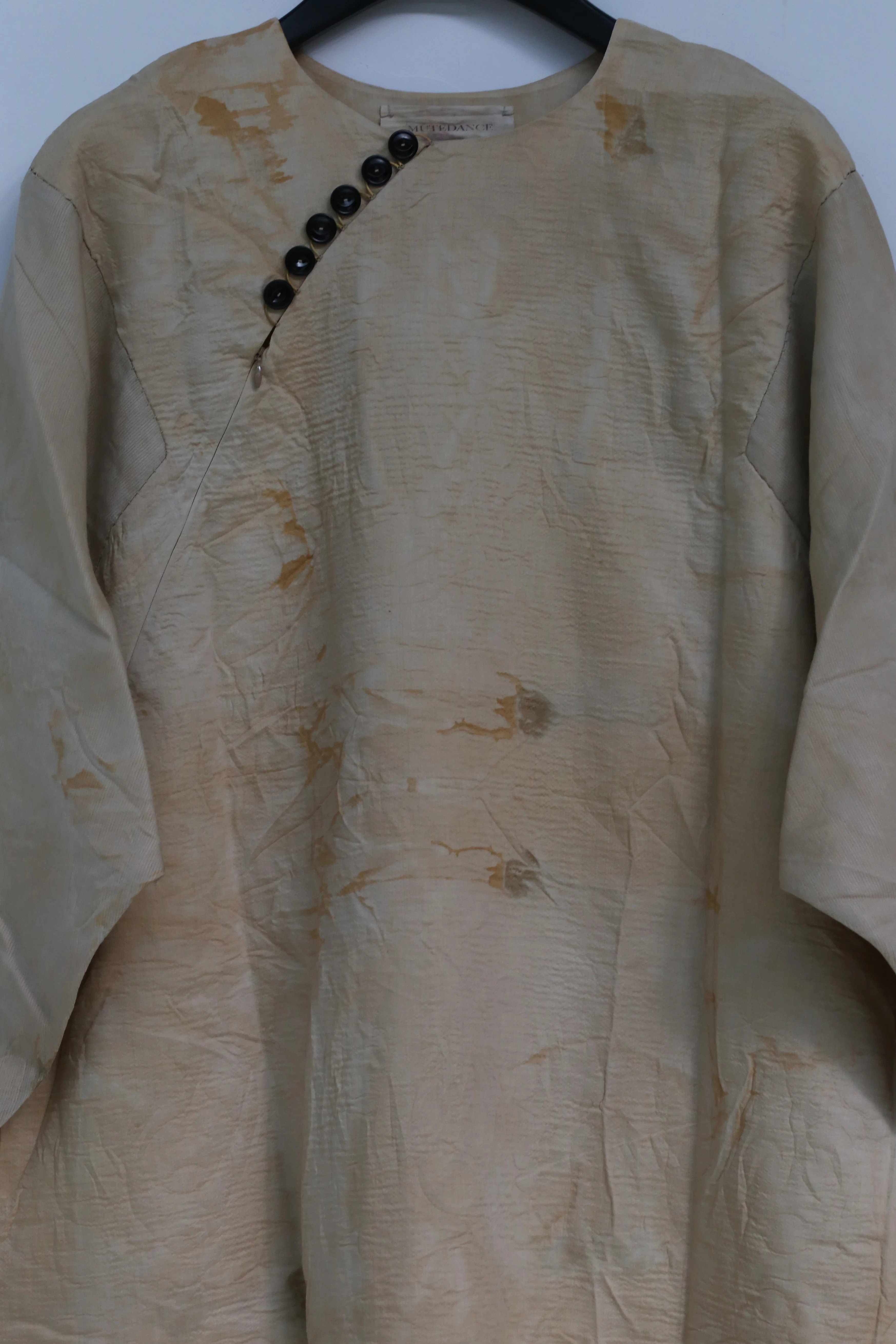 MUTEDANCE Hand-dyed silk and wool dress MD21FW07 PM19 - Image 11