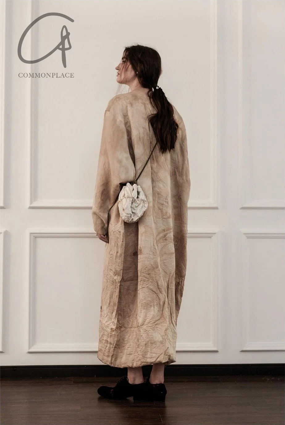 MUTEDANCE Hand-dyed silk and wool dress MD21FW07 PM19 - Image 9