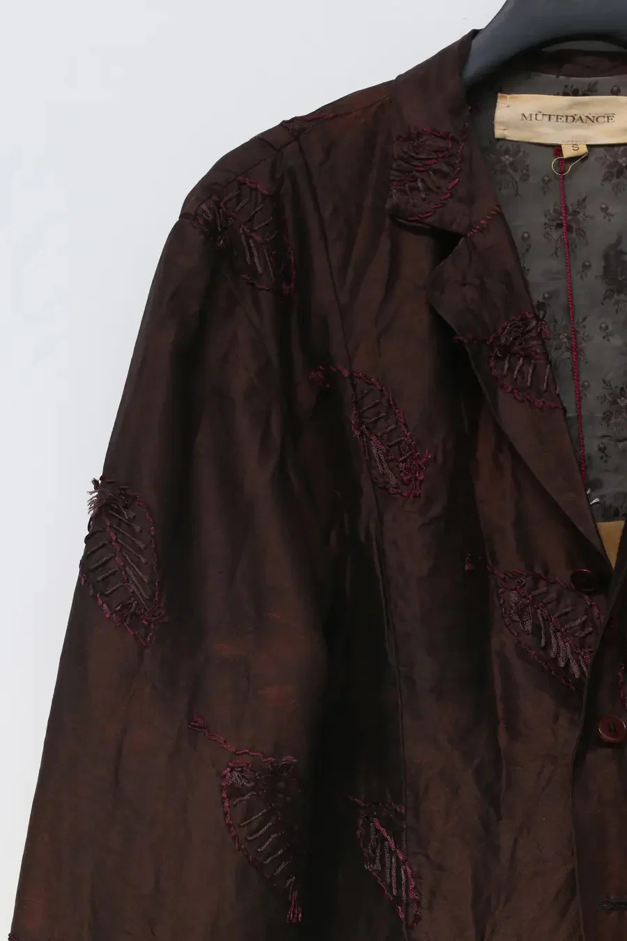 MUTEDANCE Hand-embroidered top MD21SS45 - Image 8
