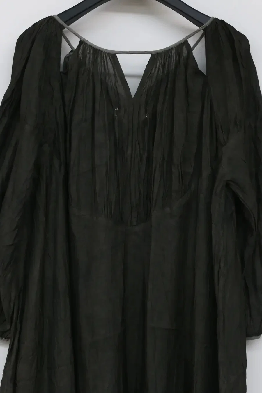 MUTEDANCE lace-up silk dress MD21FW50 PM17 - Image 11